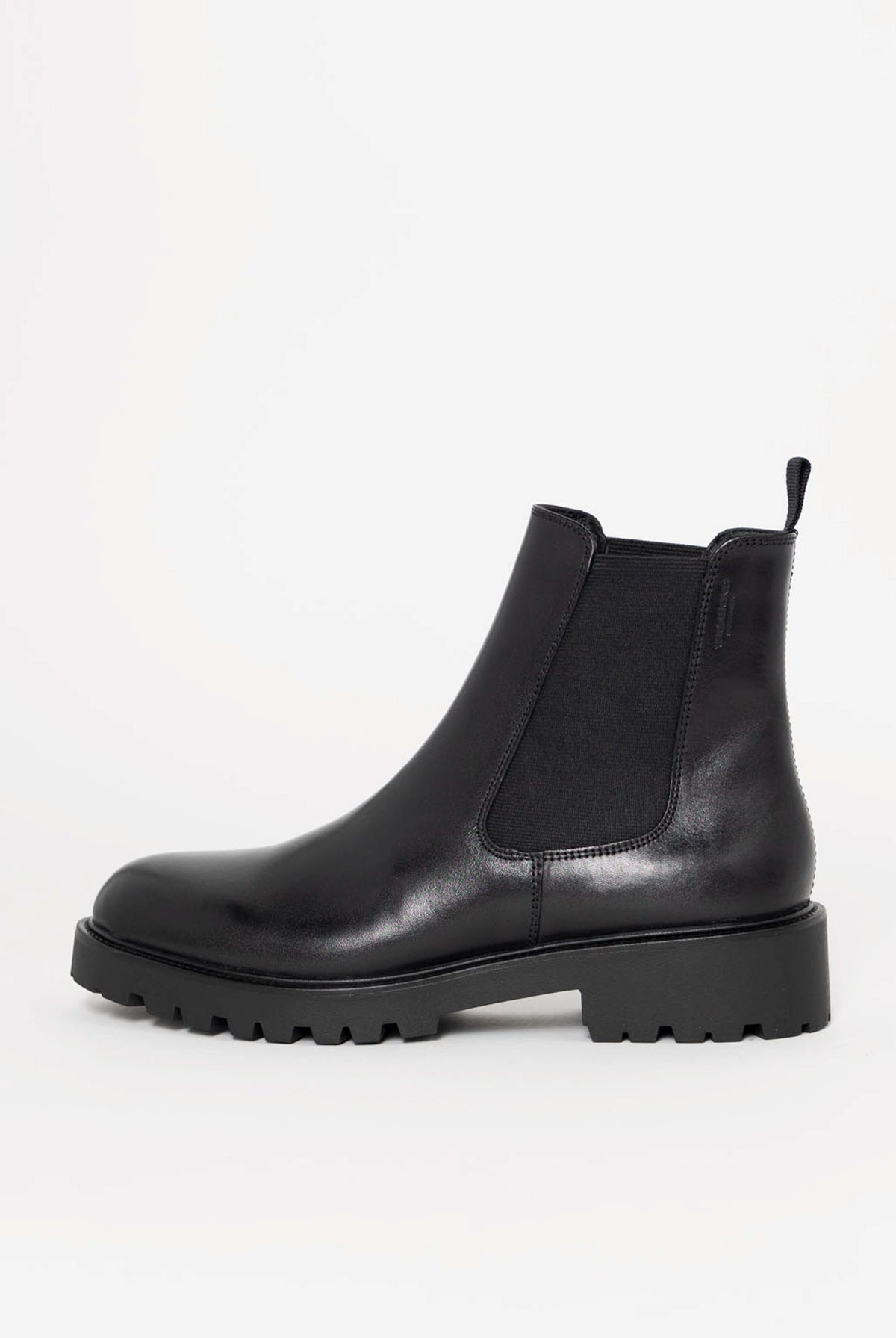 swatch_Black Leather vagabond kenova chelsea boot