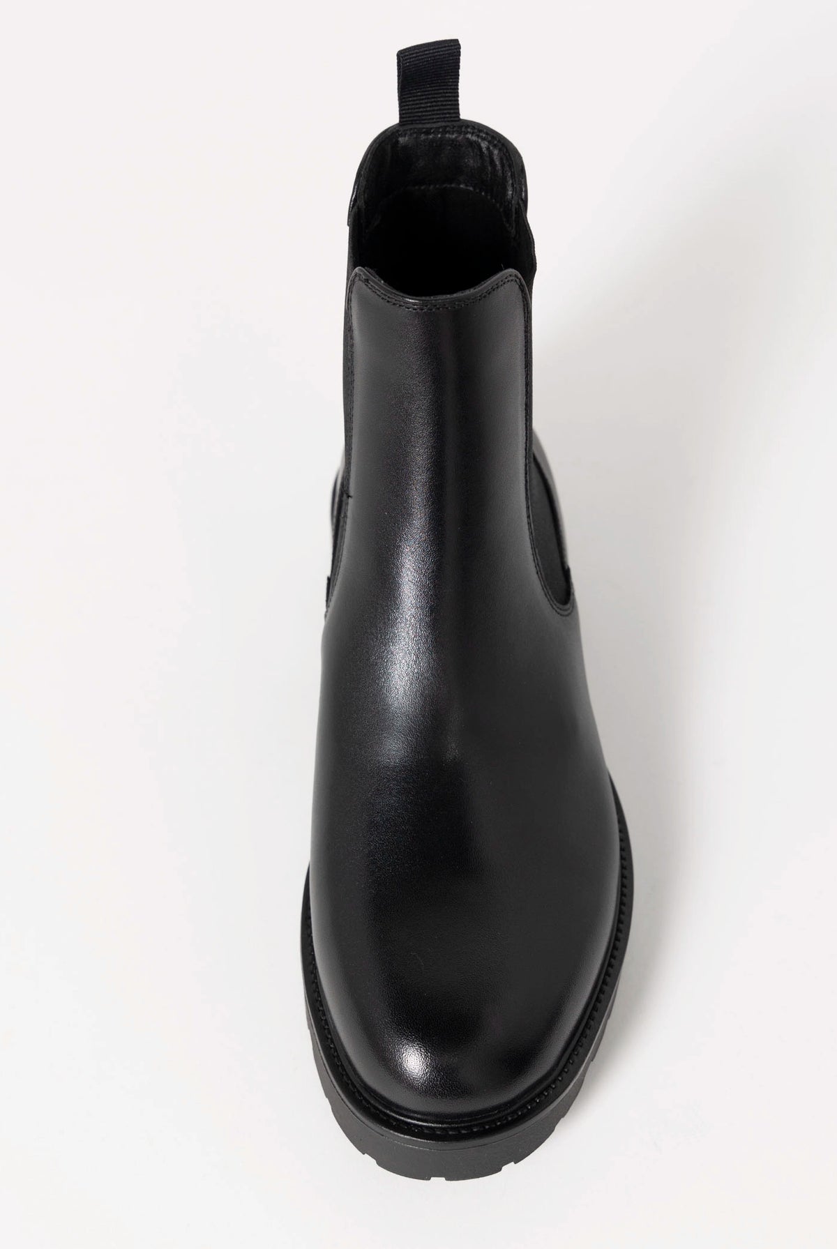 swatch_Black Leather vagabond kenova chelsea boot