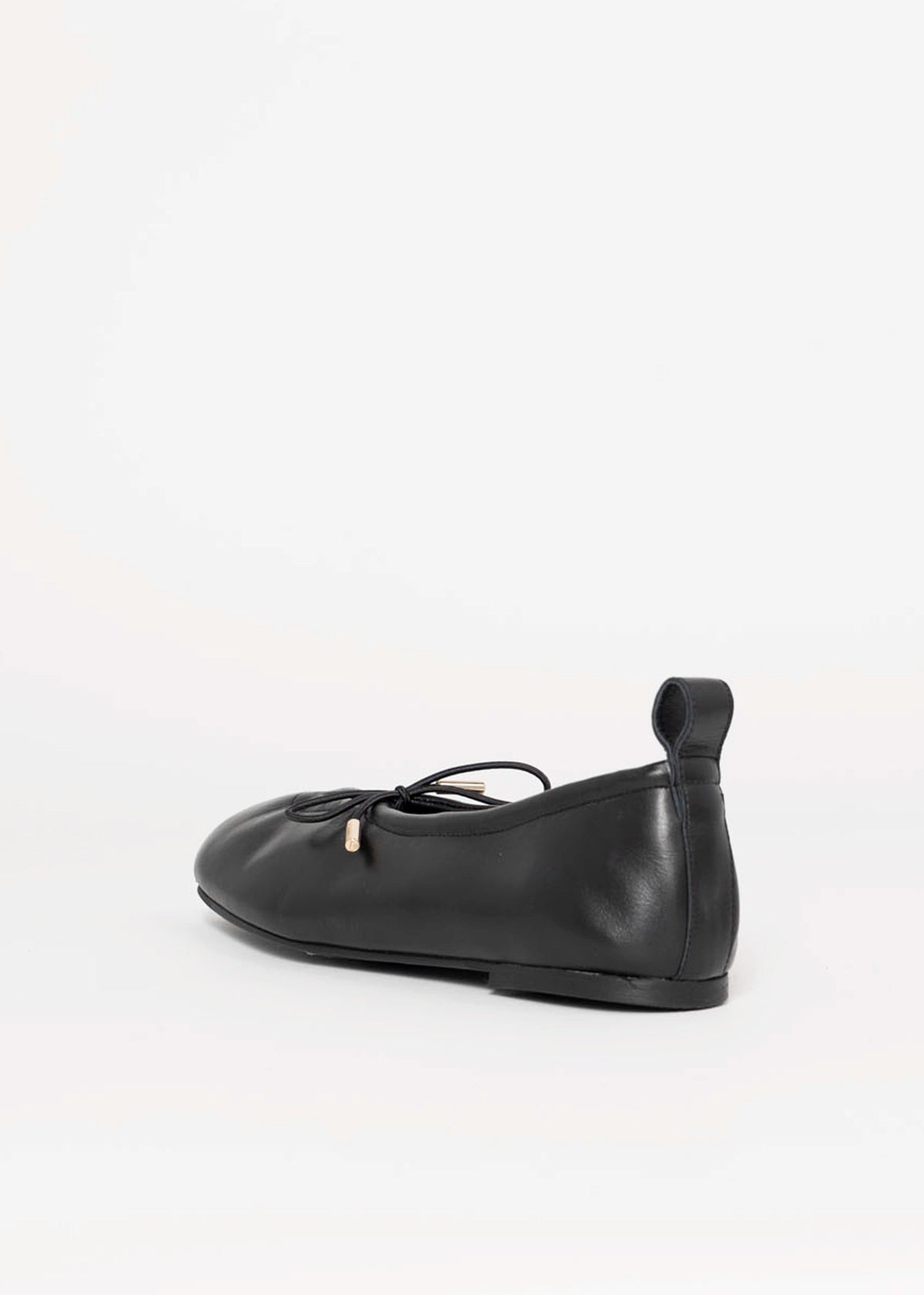 swatch_Black Leather alohas rosalind leather flat