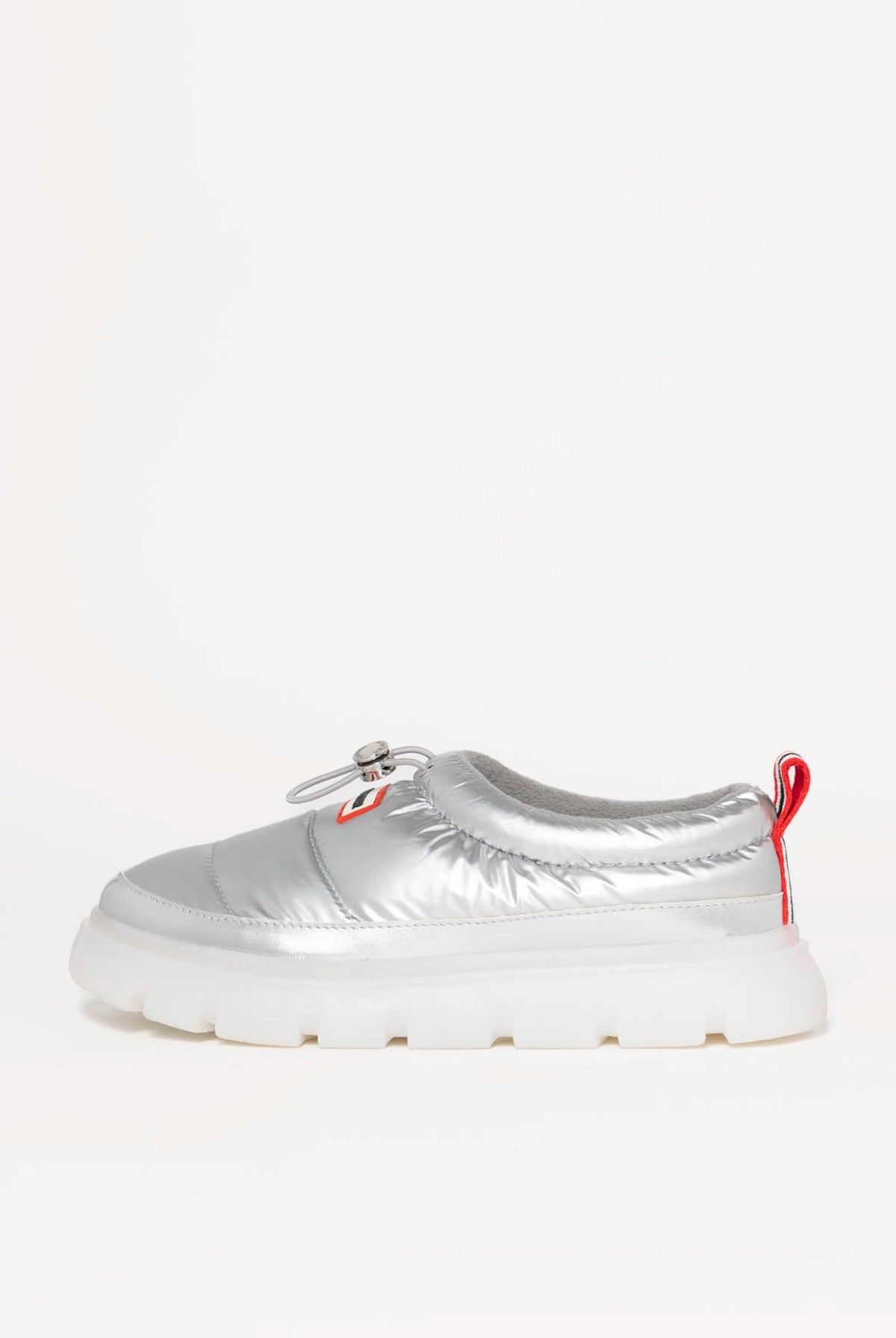 swatch_Silver hunter boots madi 5 nylon puffer booties