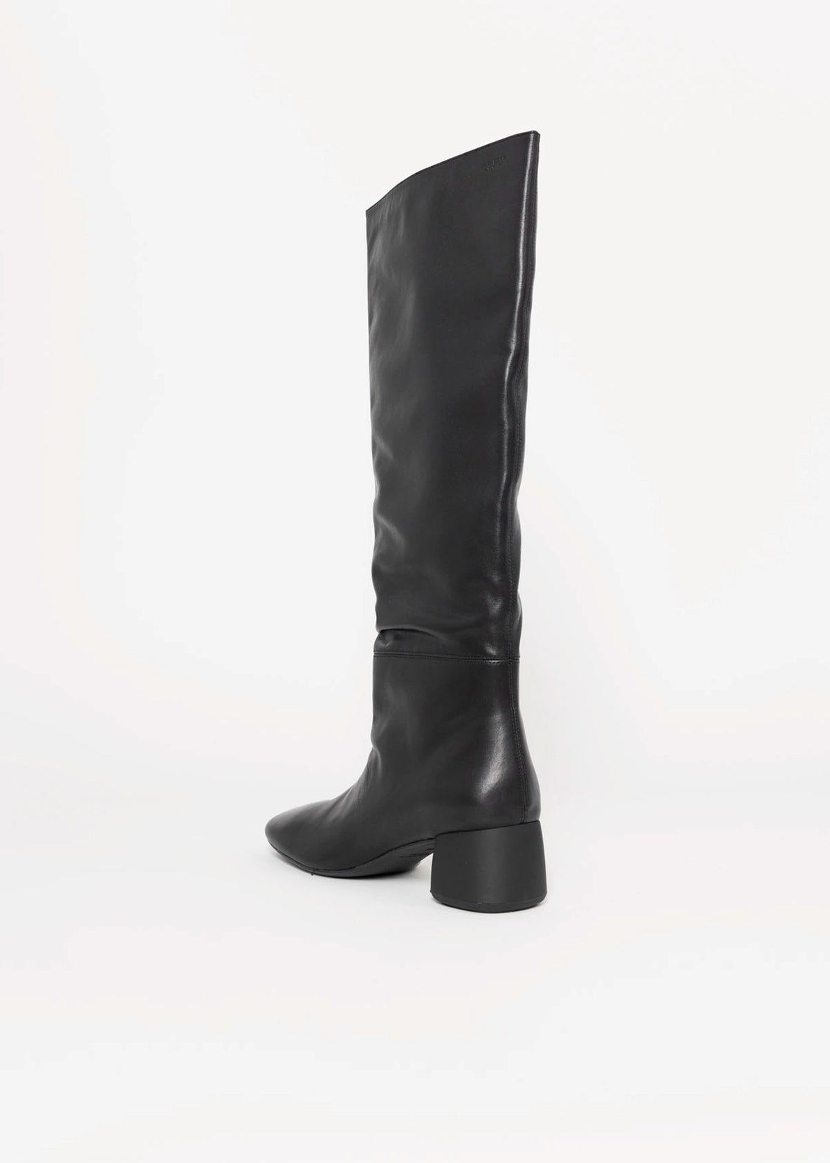 swatch_Black Leather vagabond livia tall slouch boot