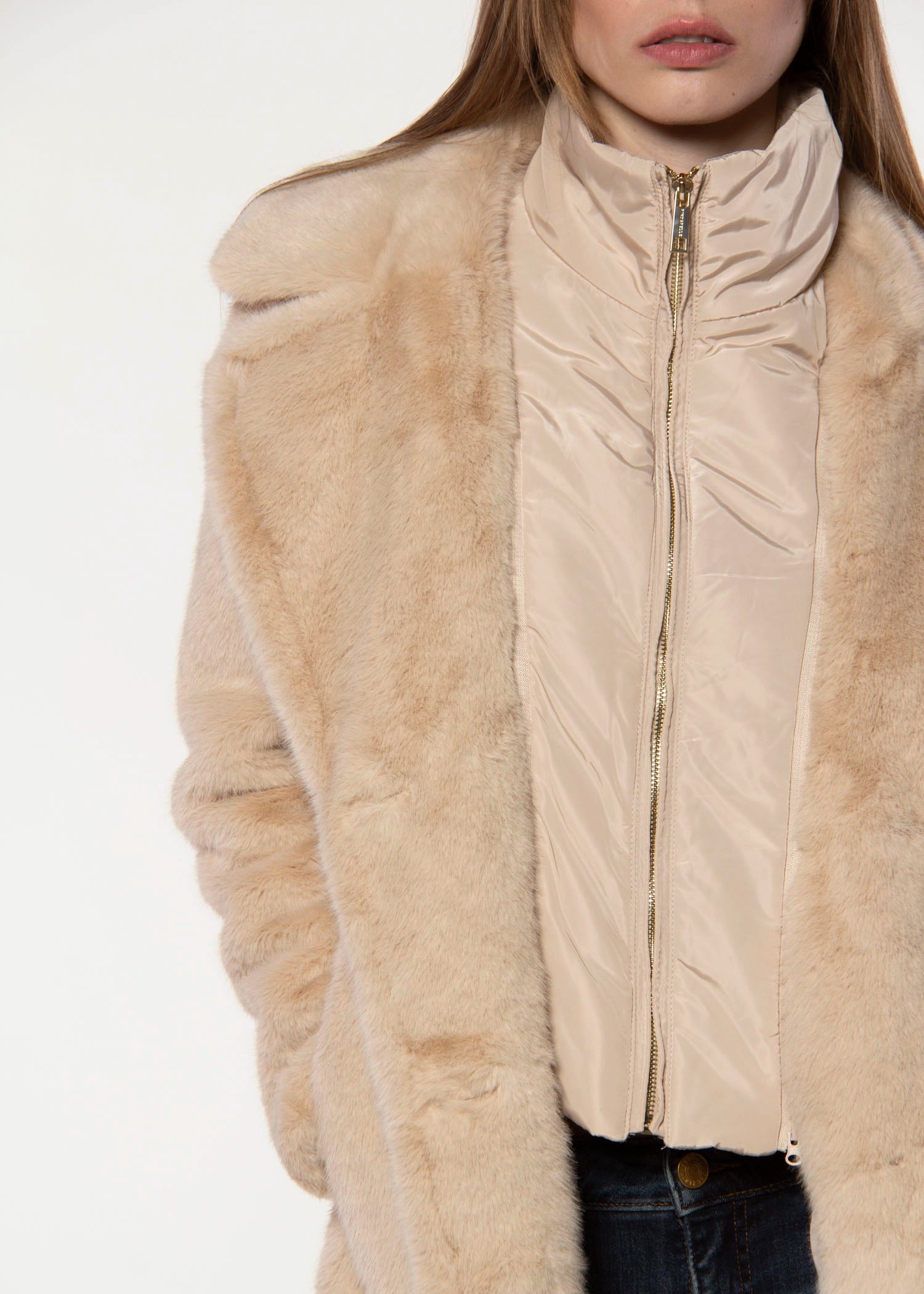 swatch_Light Oat geesje coat coats