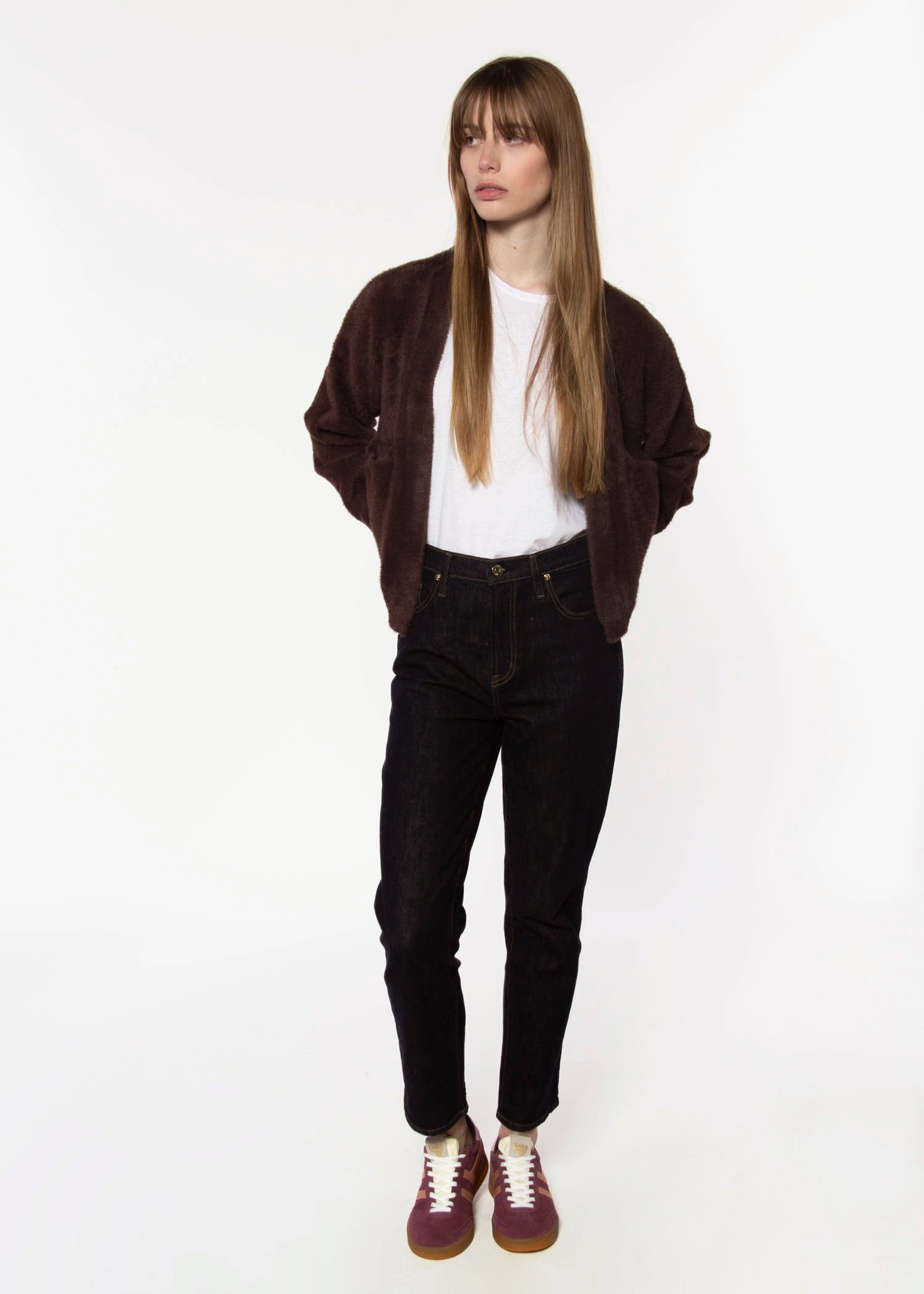 swatch_Chocolate jana cardigan sweaters