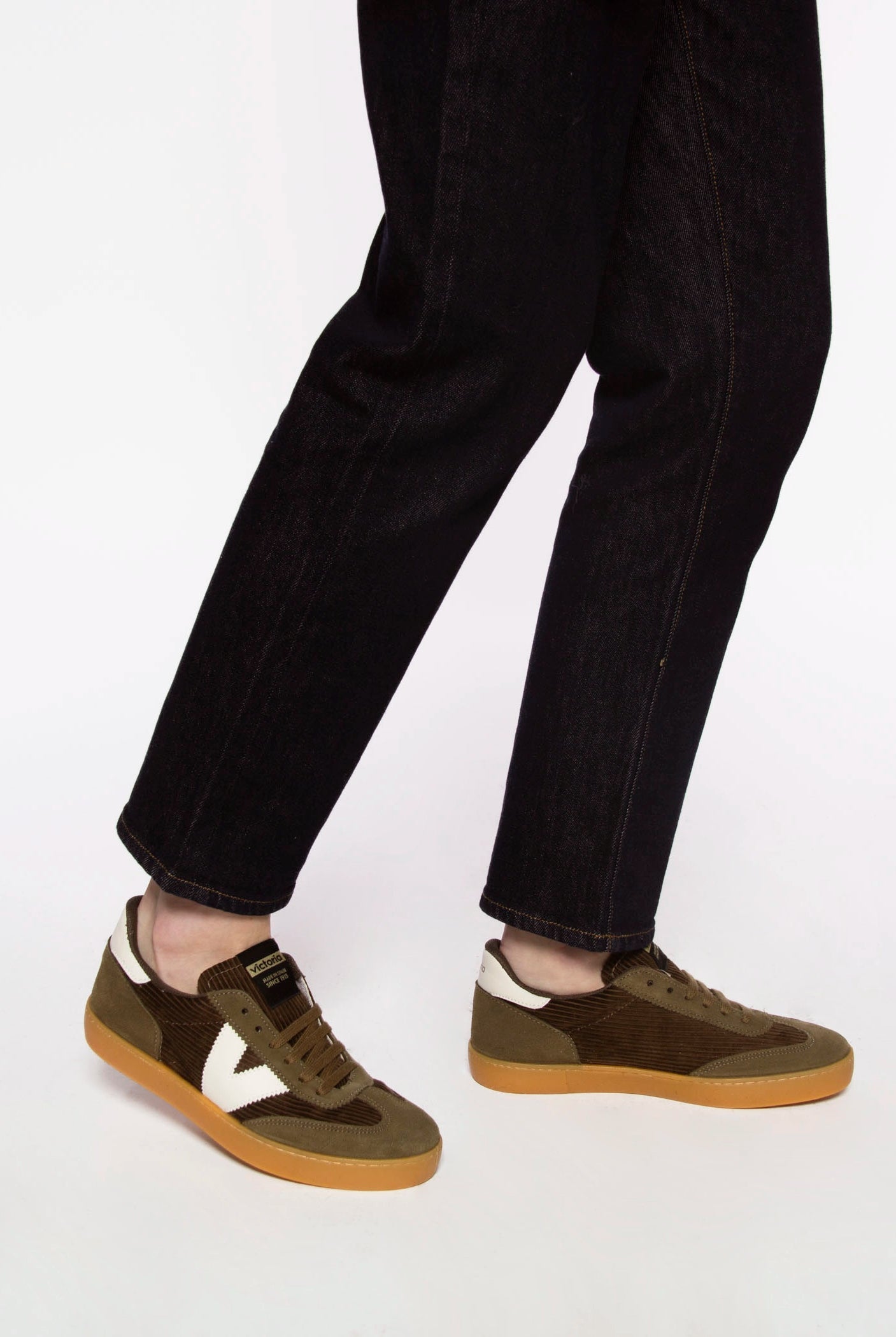 swatch_Kaki berlin corduroy sneaker shoes