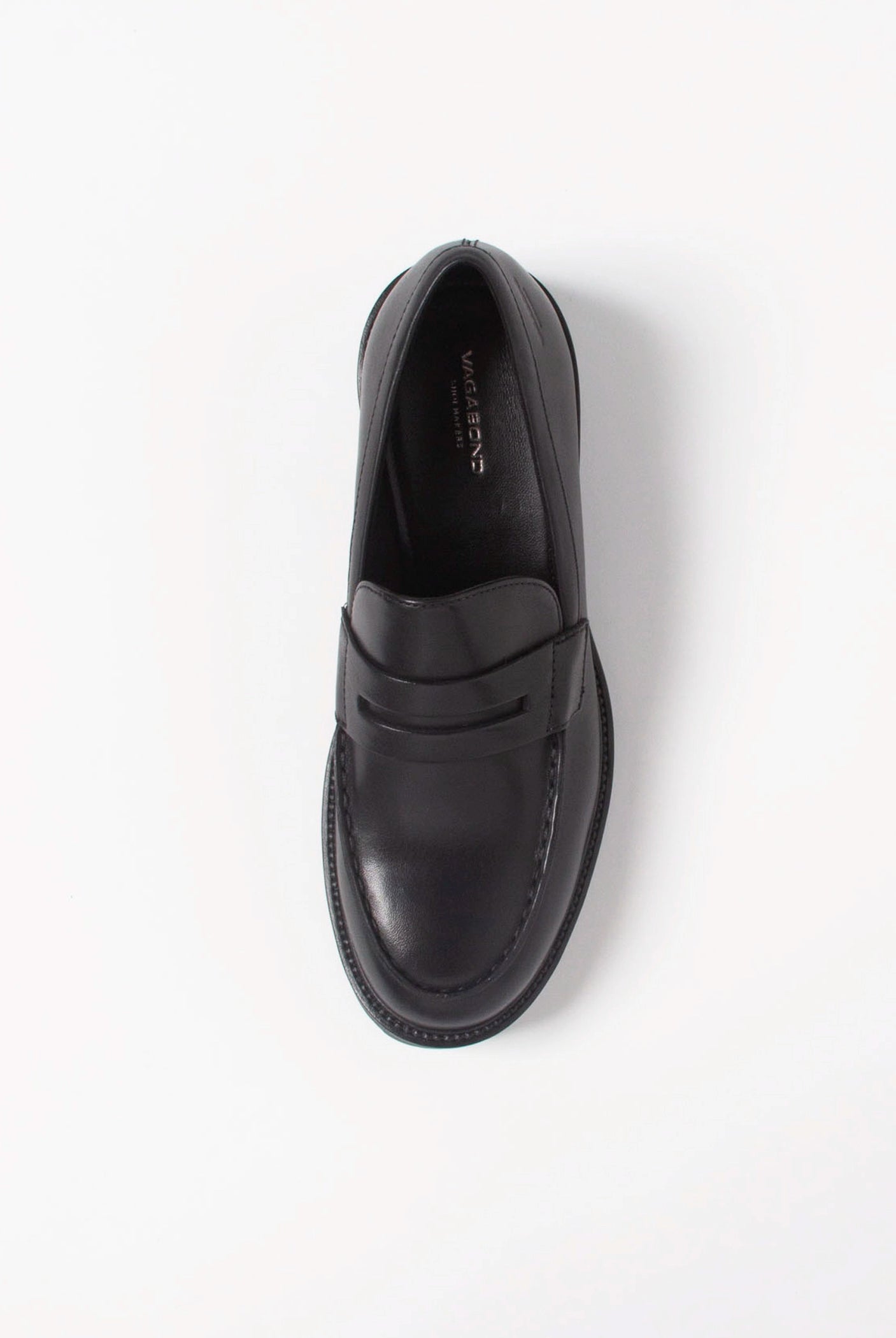 swatch_Black Leather kenova loafer shoes