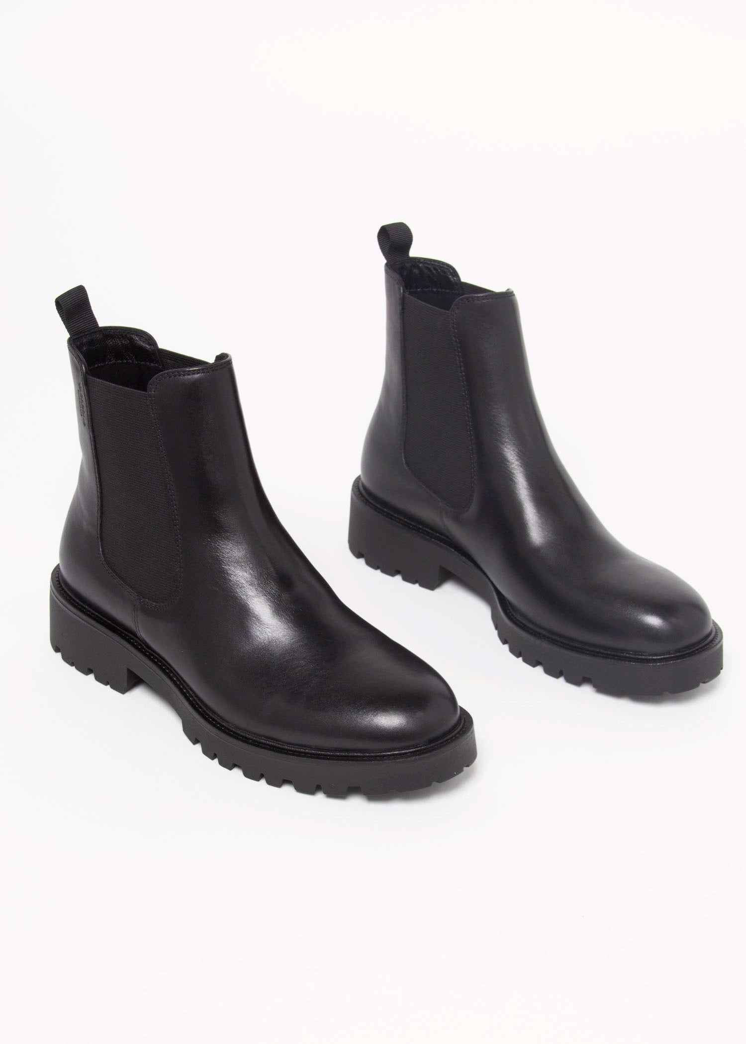 swatch_Black Leather kenova chelsea boot boots