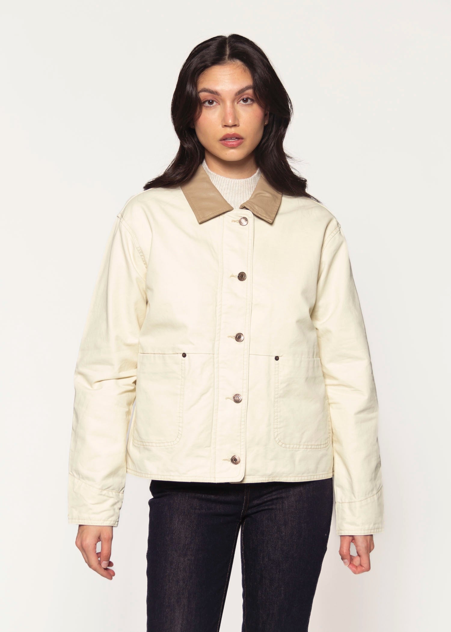 swatch_Ecru zola utility jacket coats