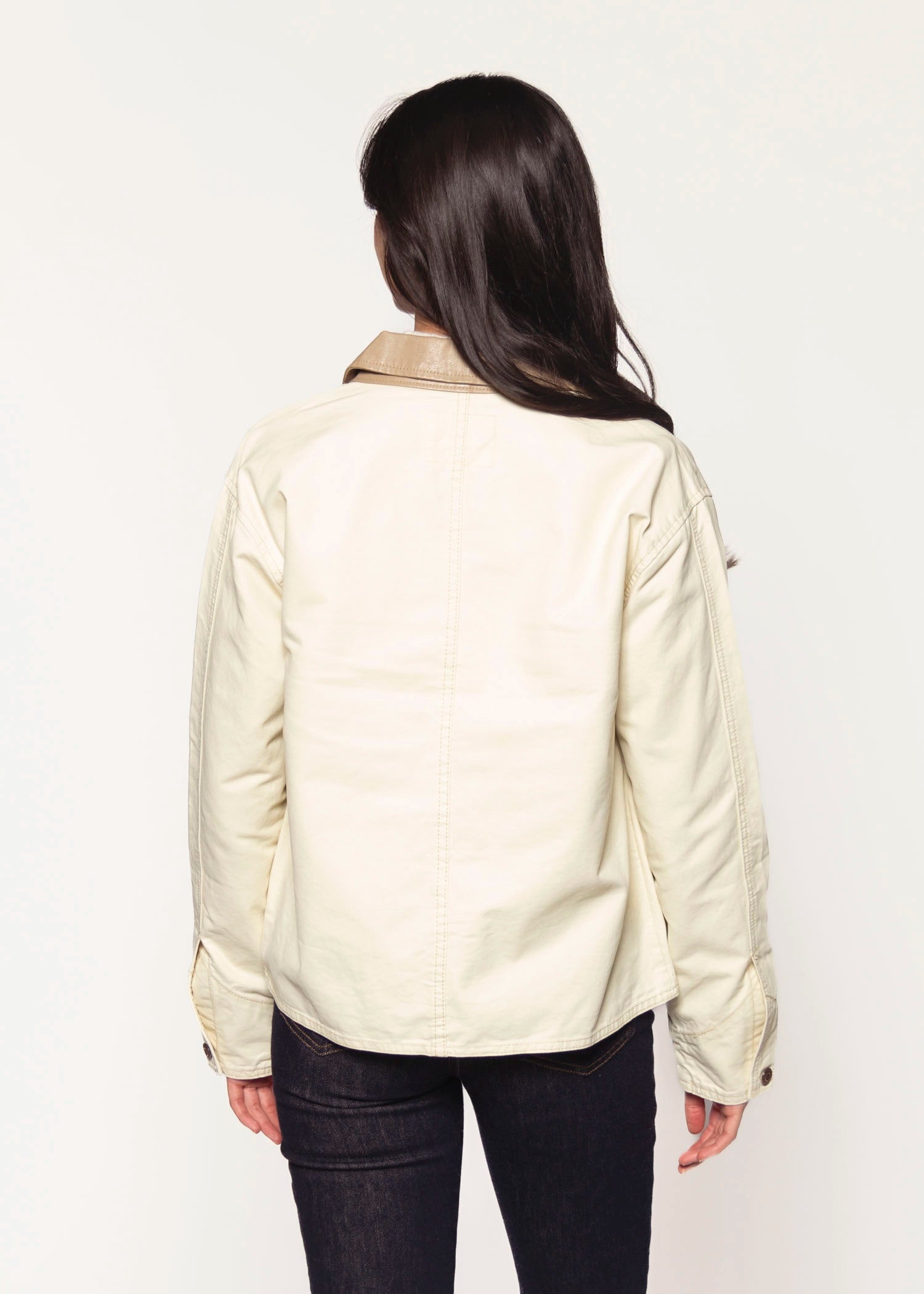 swatch_Ecru zola utility jacket coats