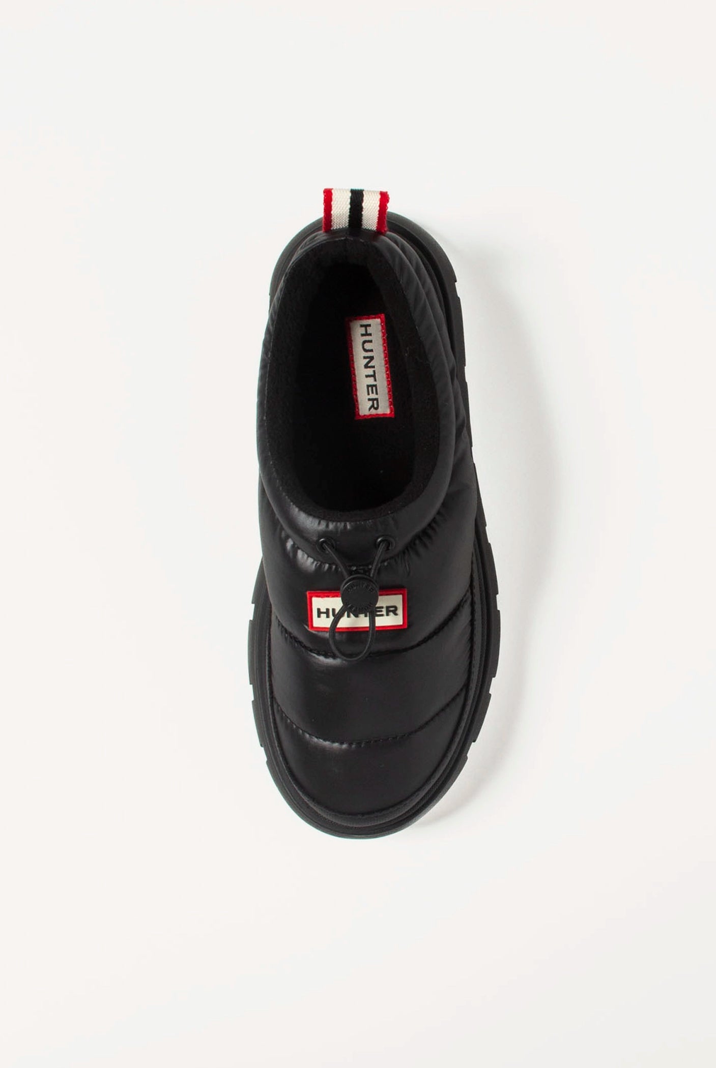 swatch_Black madi puffer slip on shoes