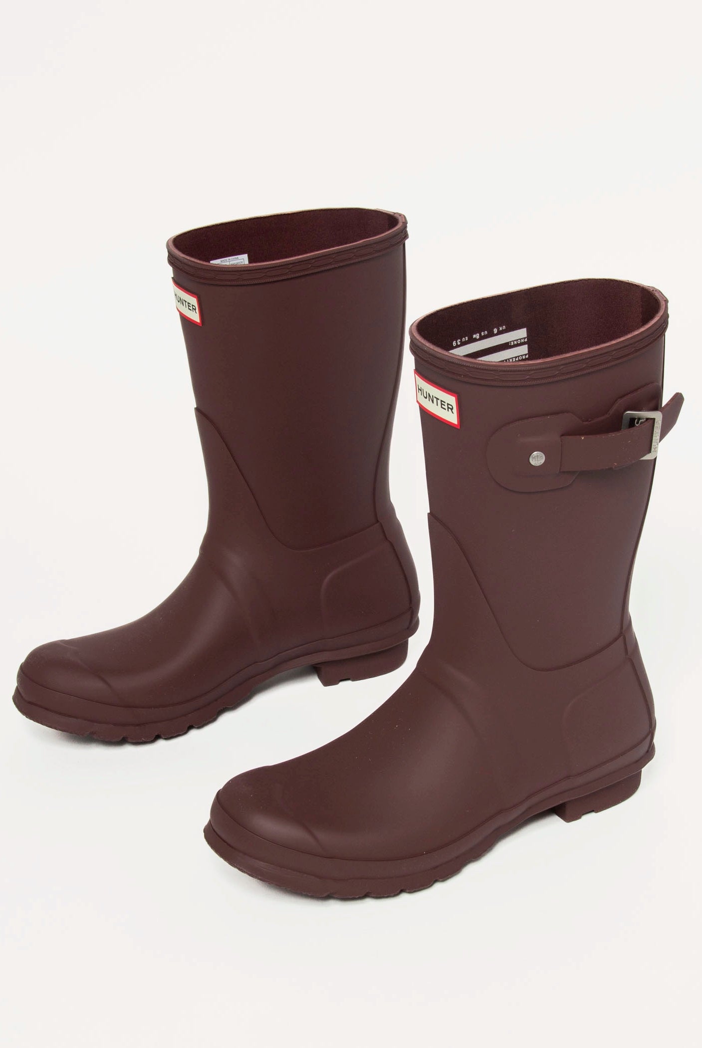 swatch_Rum Raisin original short rainboot boots