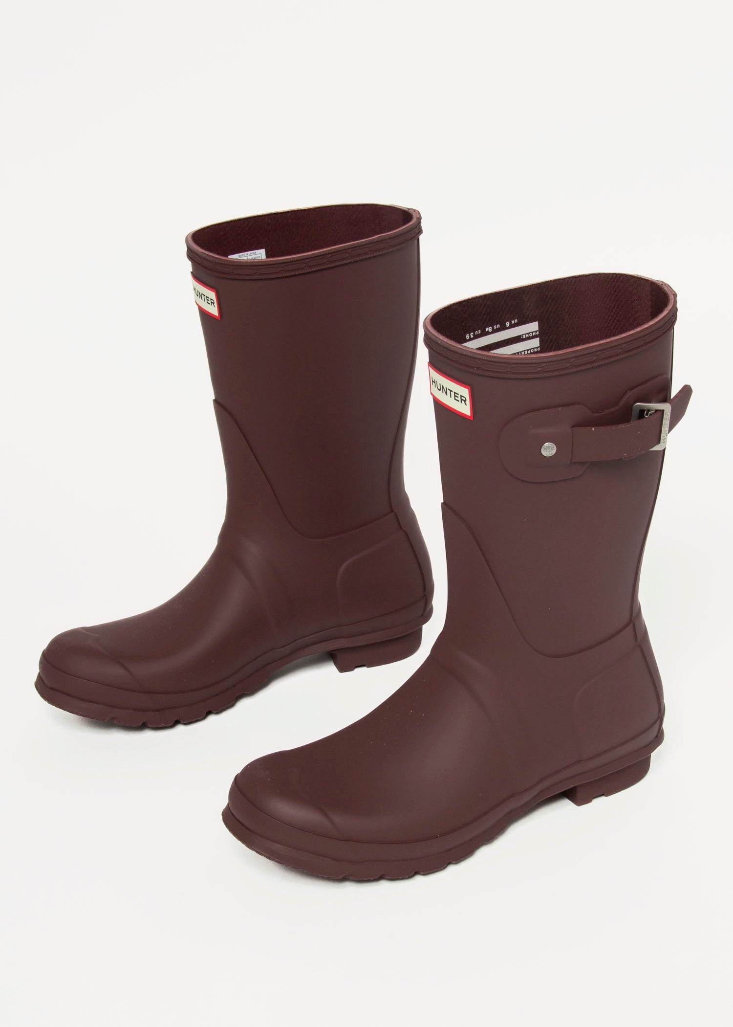 swatch_Rum Raisin original short rainboot boots