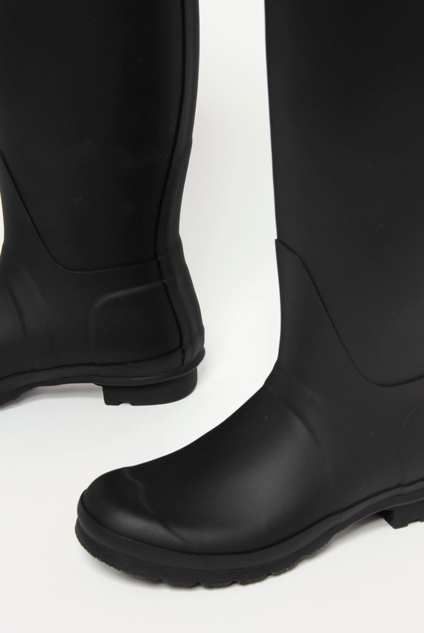 swatch_Black original tall rainboot boots