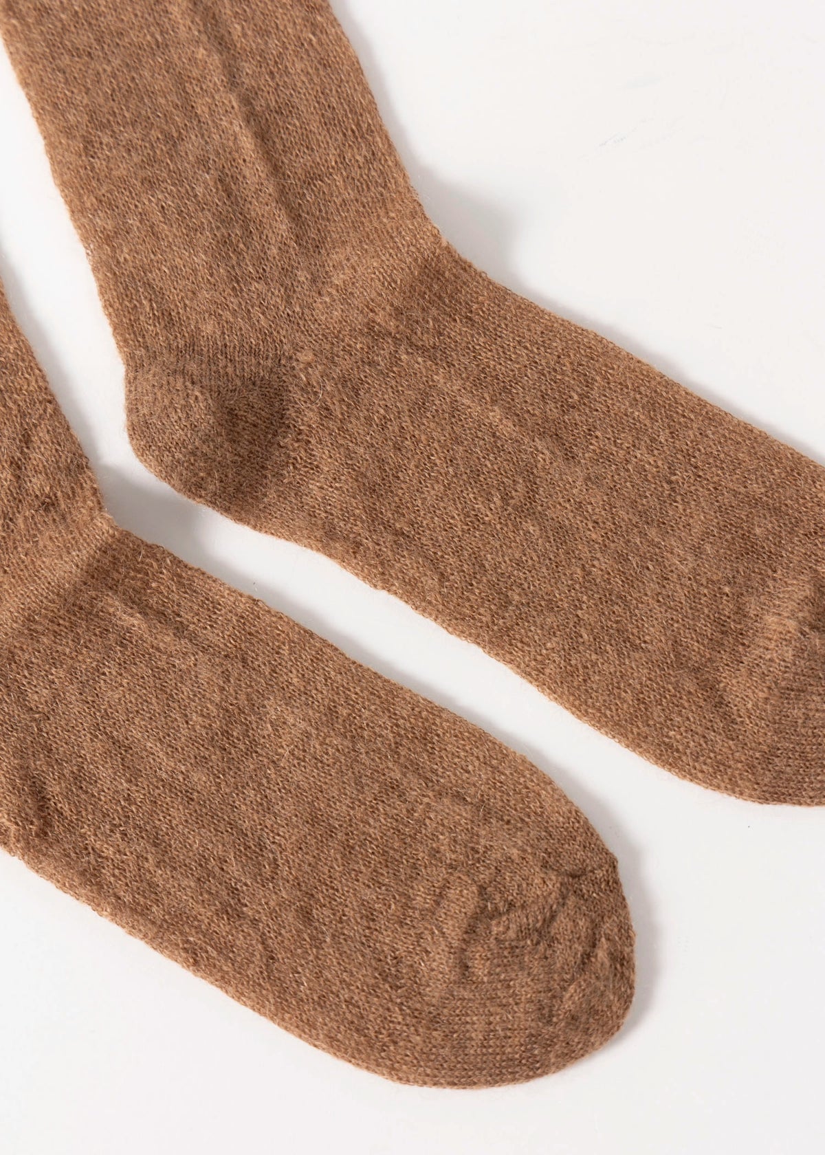swatch_Mocha le bon shoppe mohair veil socks