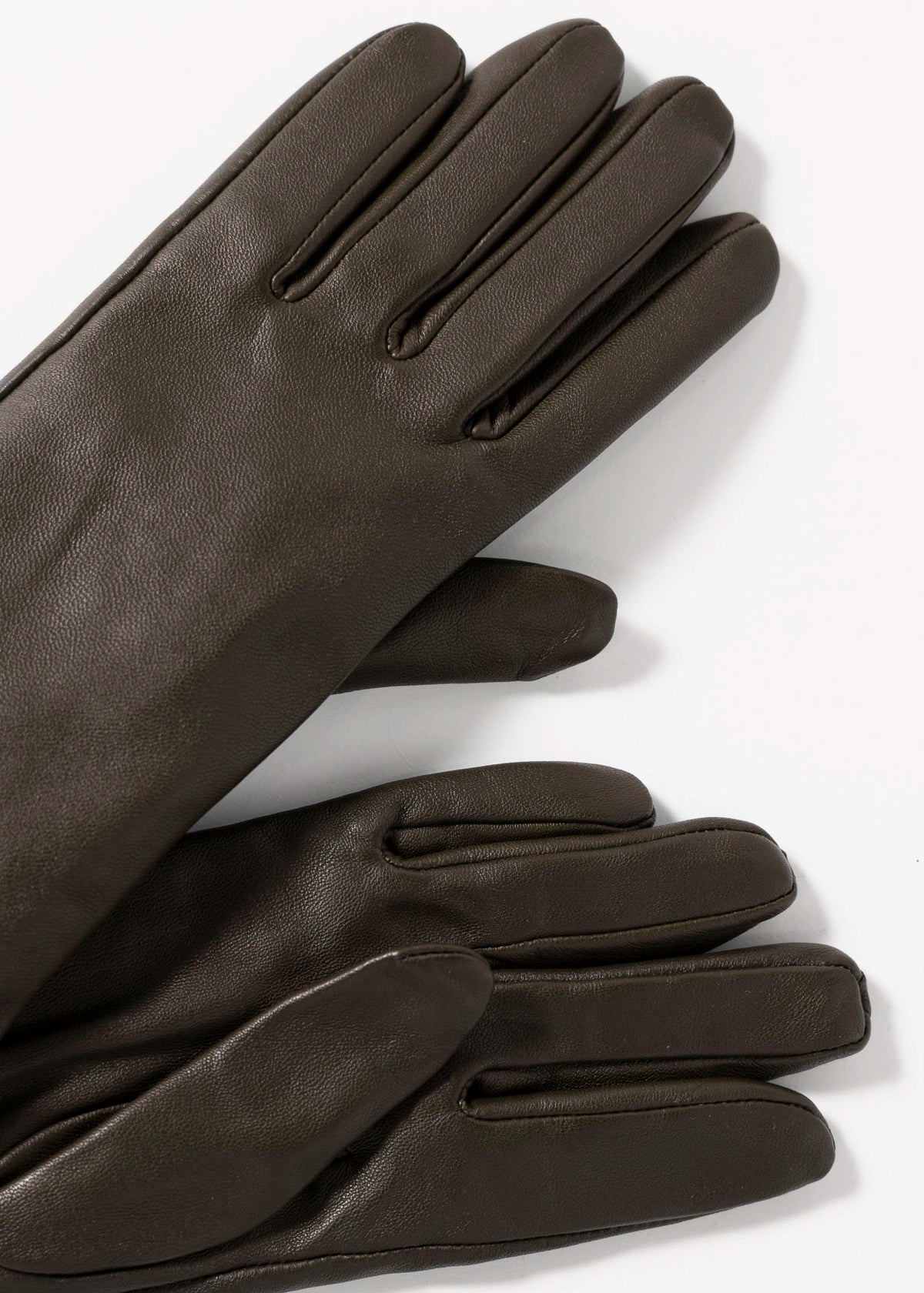 swatch_Coffee rino and pelle florianne long leather gloves