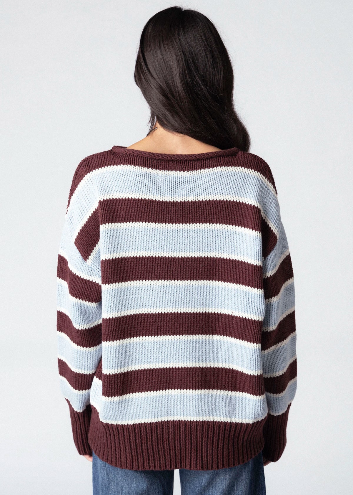 swatch_Chocolate Combo frankie striped sweater