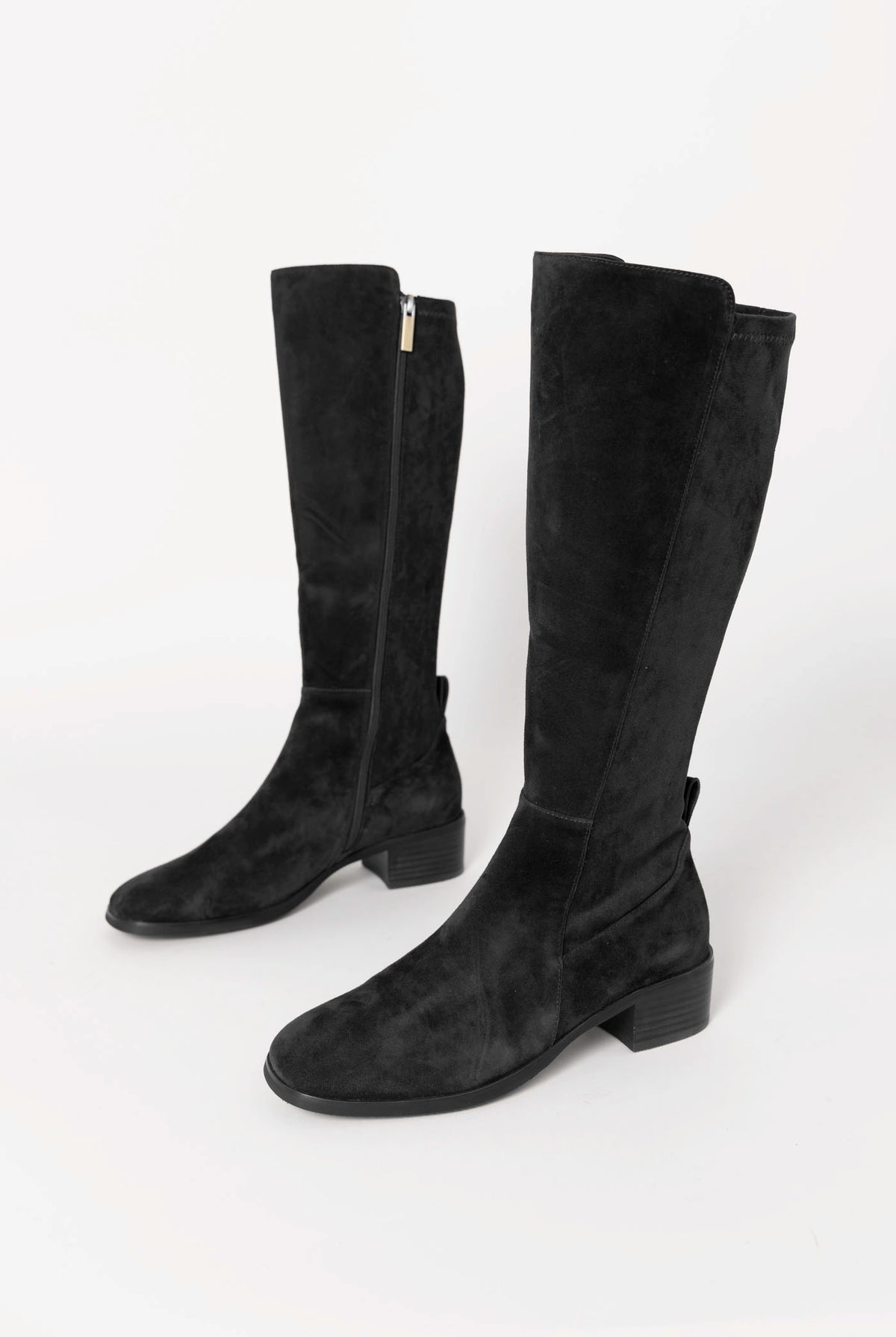 swatch_Black silent d oreos knee high boot