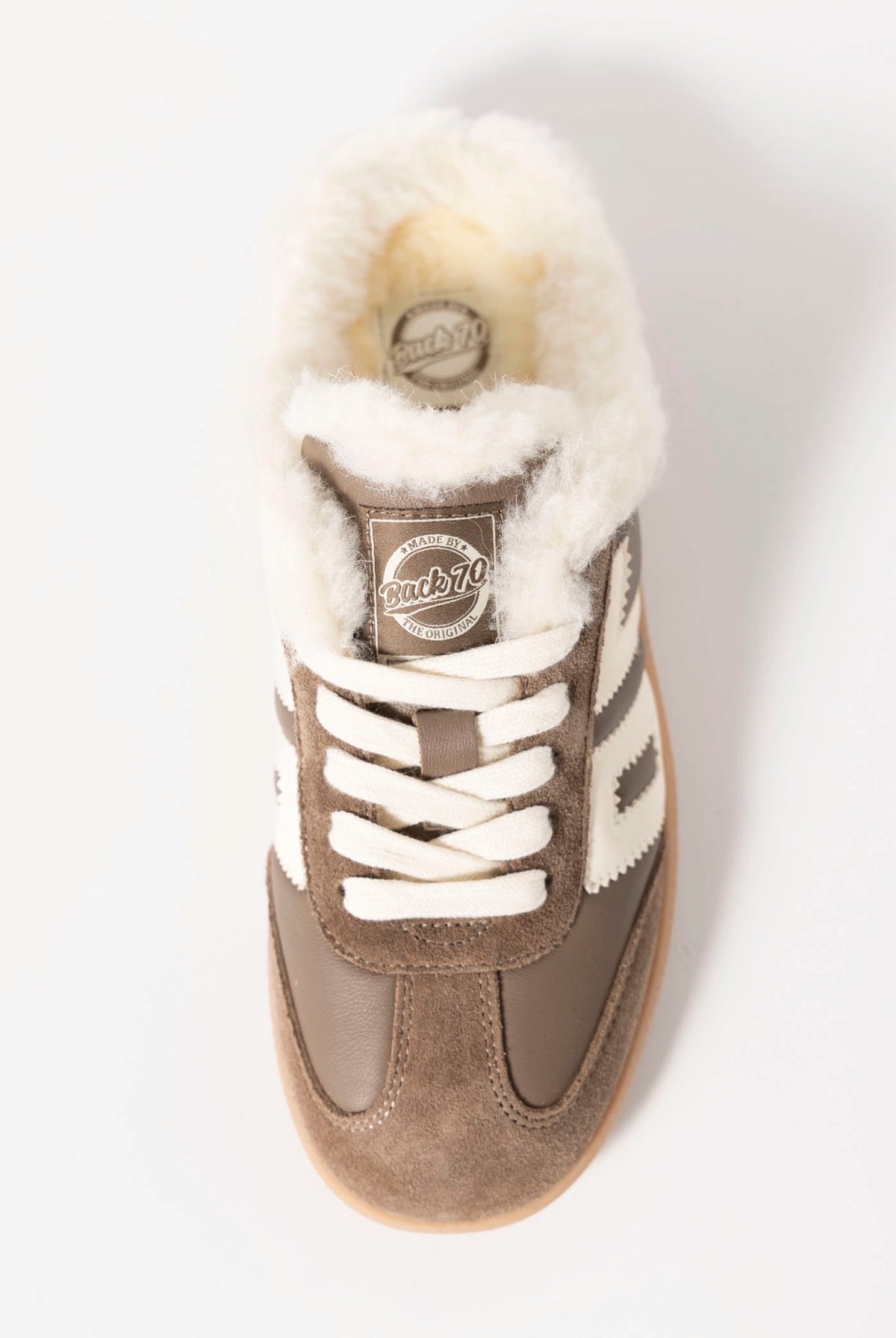 swatch_Taupe/Butter Back70 easter FL shearling lined sneaker