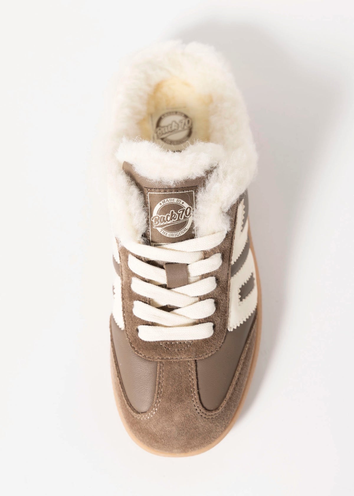 swatch_Taupe/Butter Back70 easter FL shearling lined sneaker