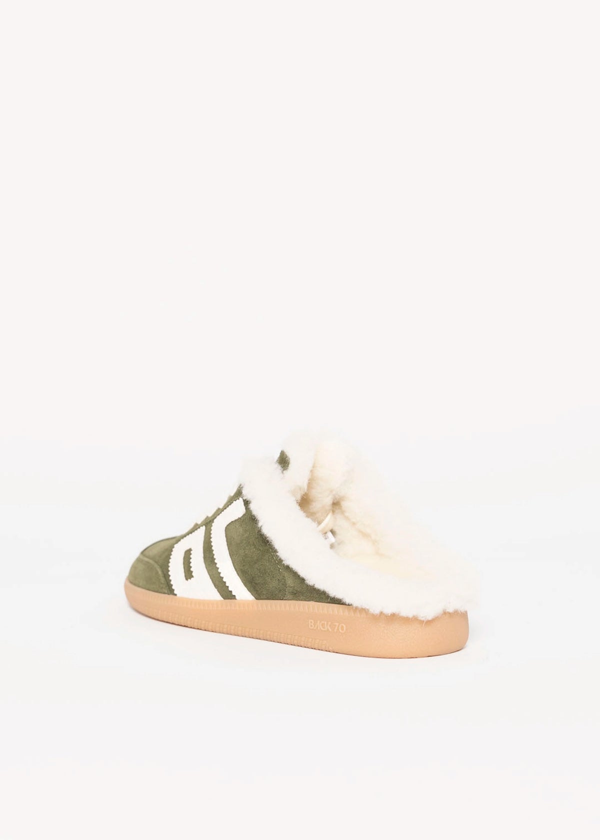 swatch_Forest/Butter Back70 easter FL shearling lined sneaker