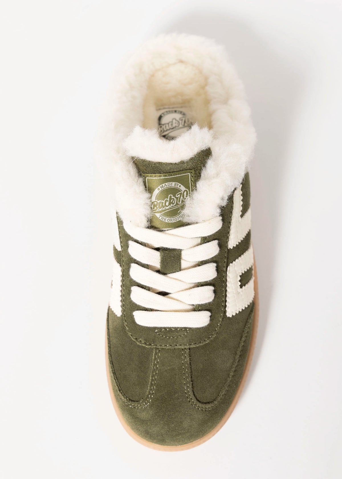 swatch_Forest/Butter Back70 easter FL shearling lined sneaker