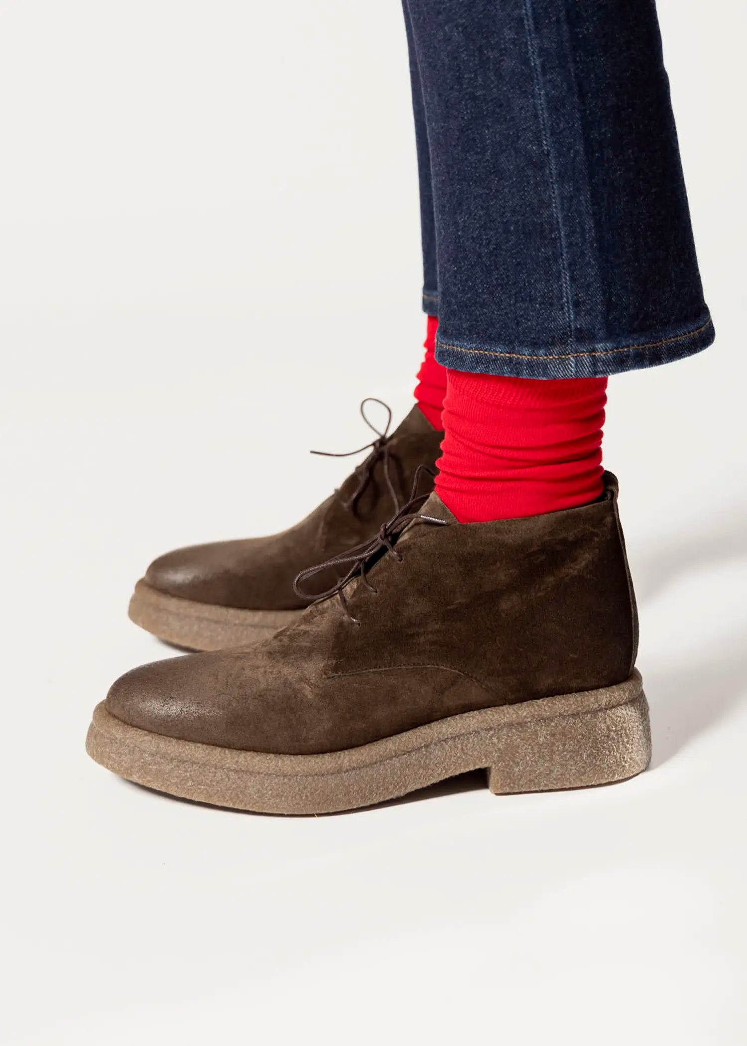 swatch_brown suede crepe sole desert boot ankle boots