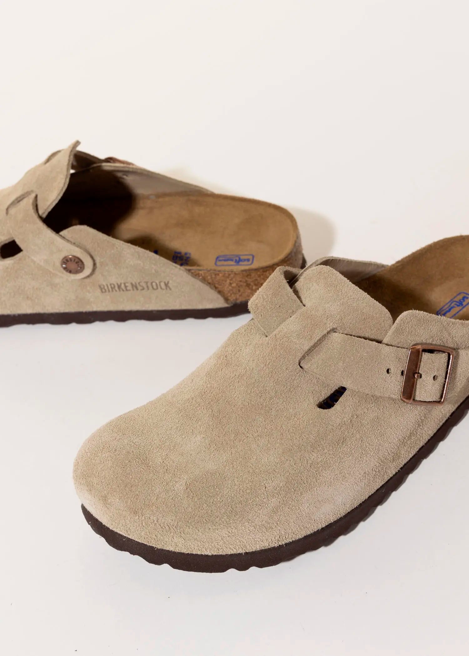 swatch_taupe suede boston clog clogs