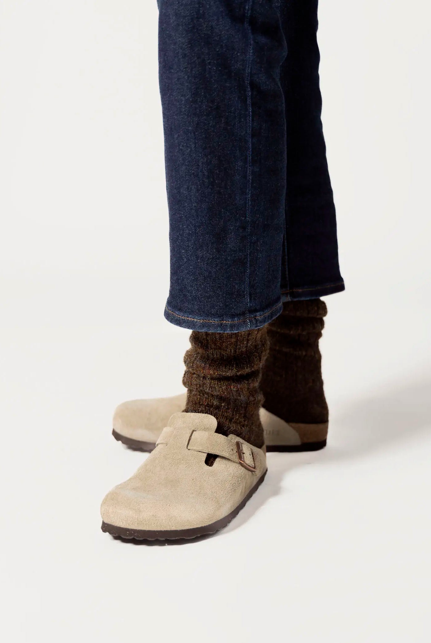 swatch_taupe suede boston clog clogs