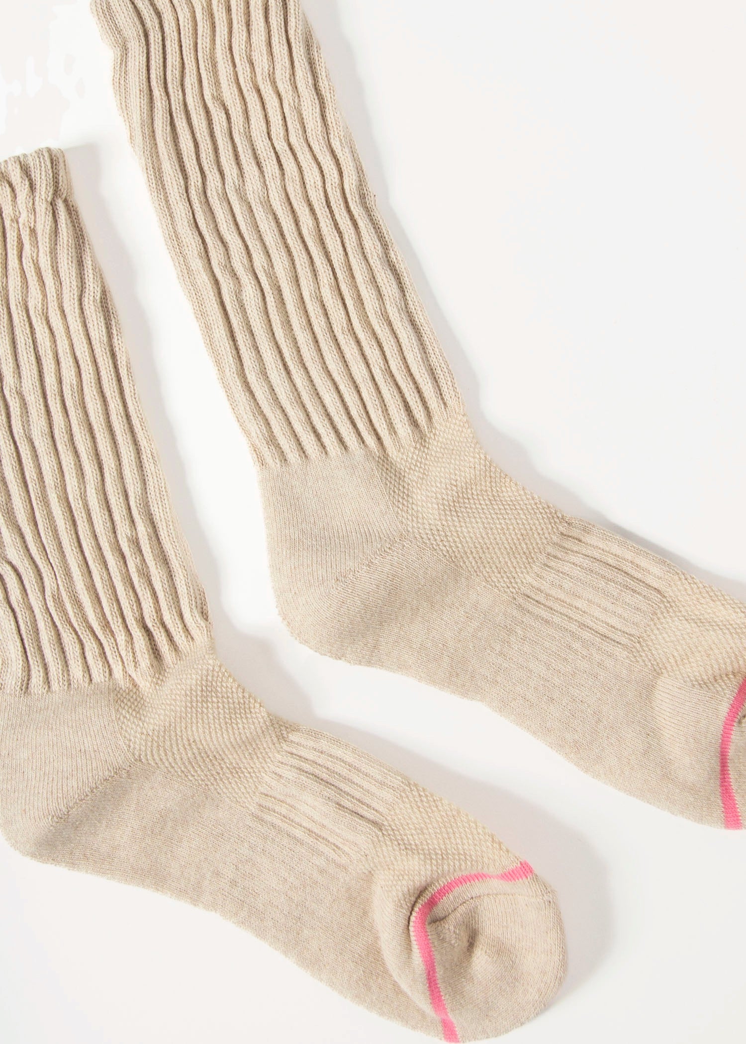 swatch_Oatmeal ballet socks