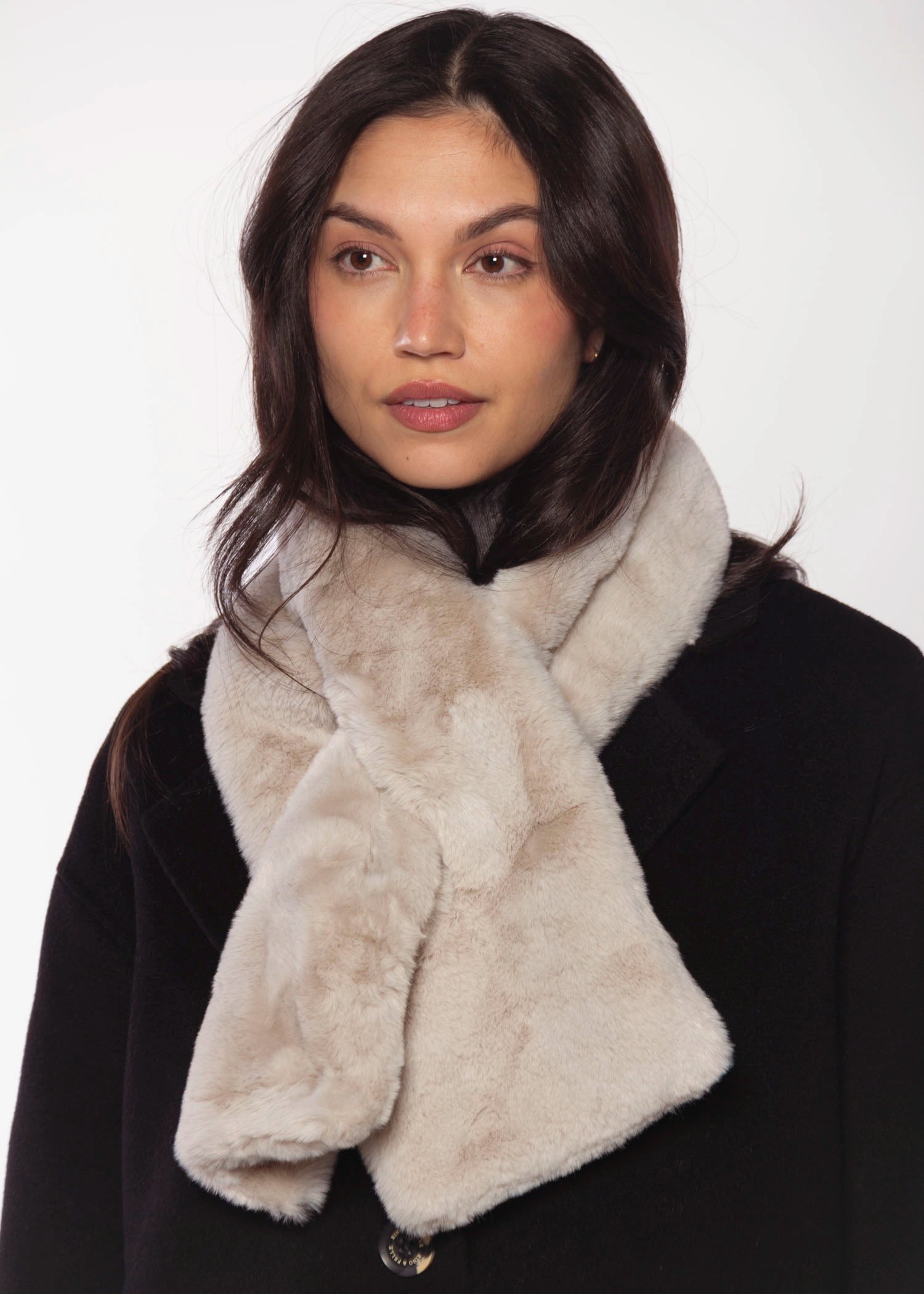 swatch_Birch stip faux fur scarf