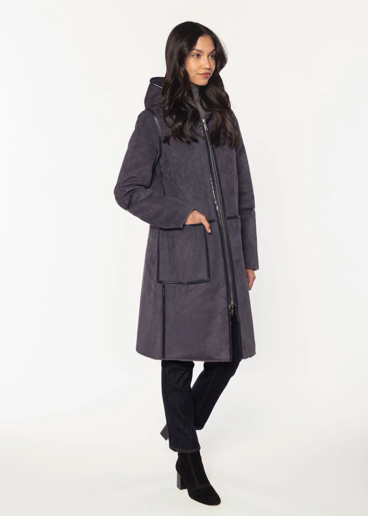 swatch_Night Grey ova reversible coat