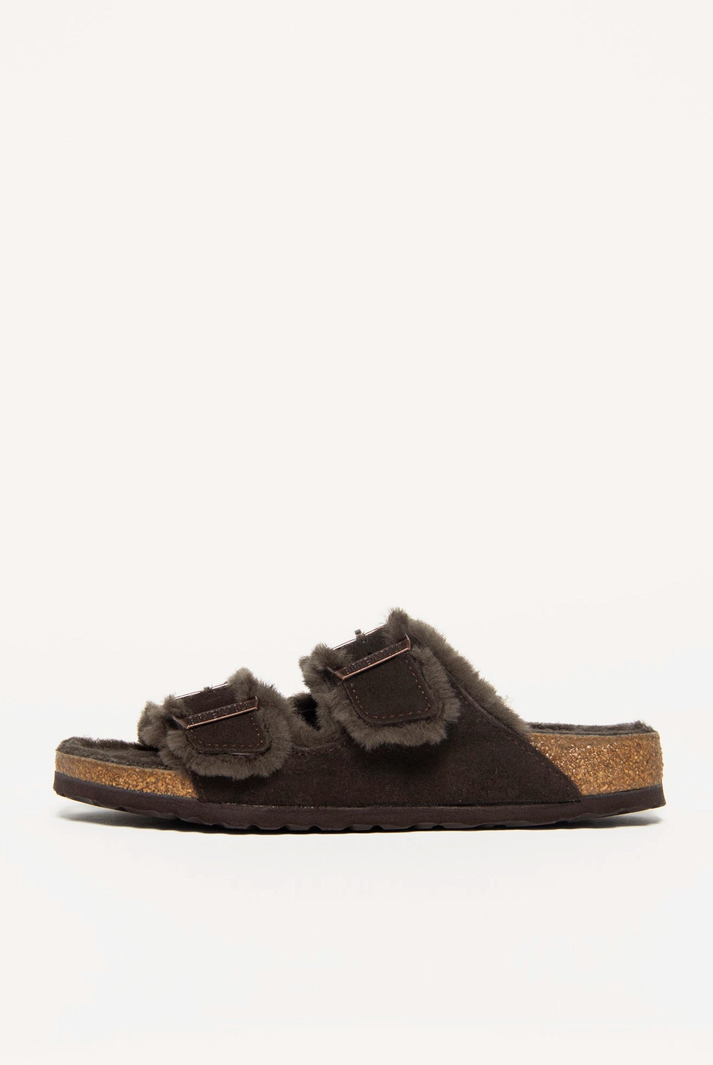 swatch_Mocha Suede arizona shearling sandal shoes