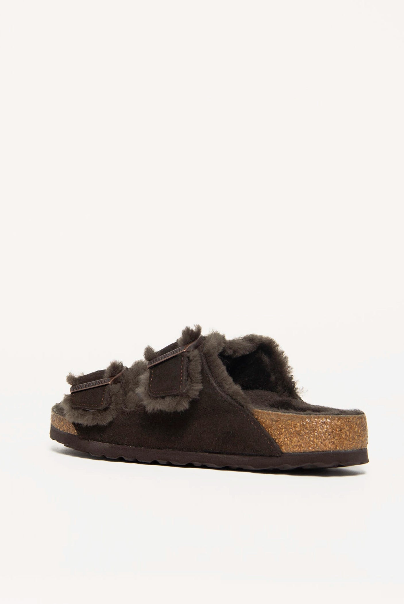 swatch_Mocha Suede arizona shearling sandal shoes