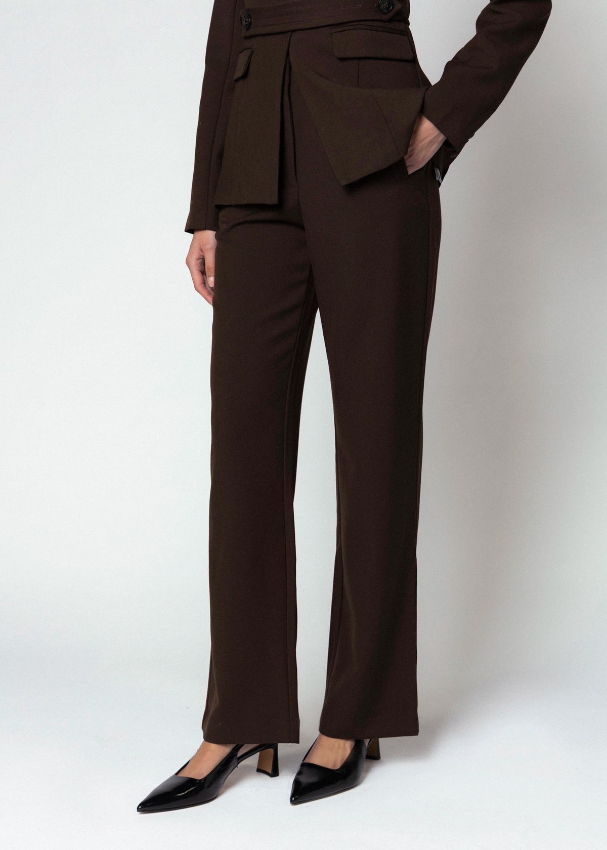 swatch_Cocoa greylin zoey trouse pant