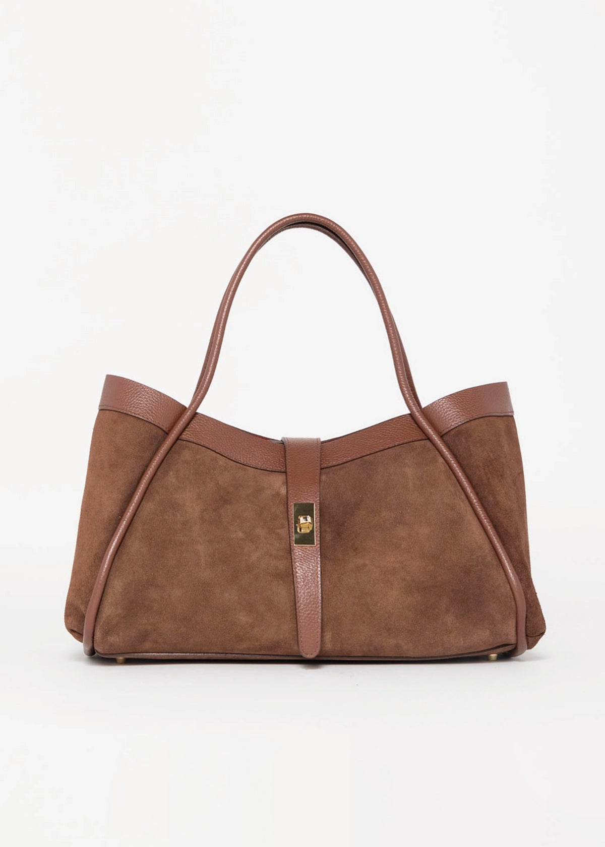 swatch_Burnt tola italian suede shoulder bag