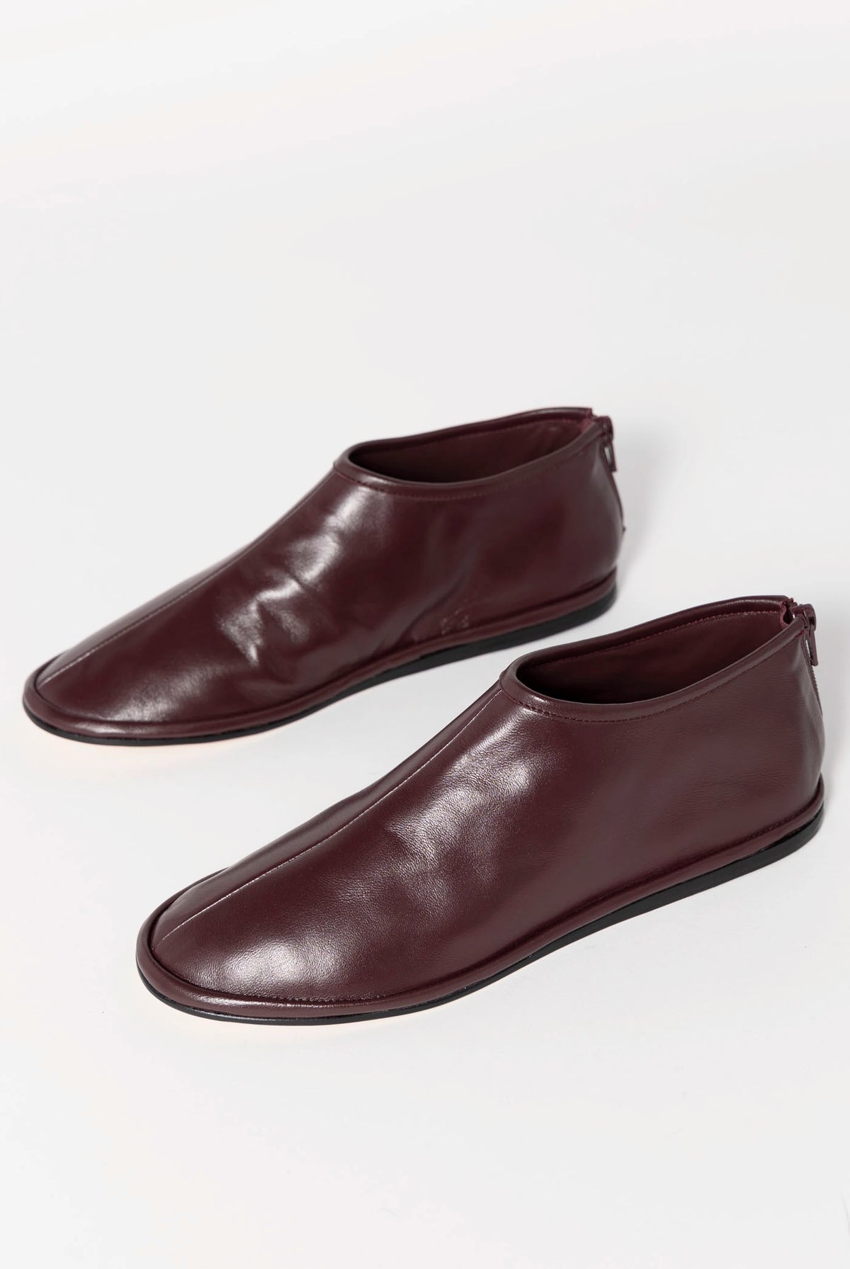 swatch_Bordo Leather l'idea elsa flat shoe