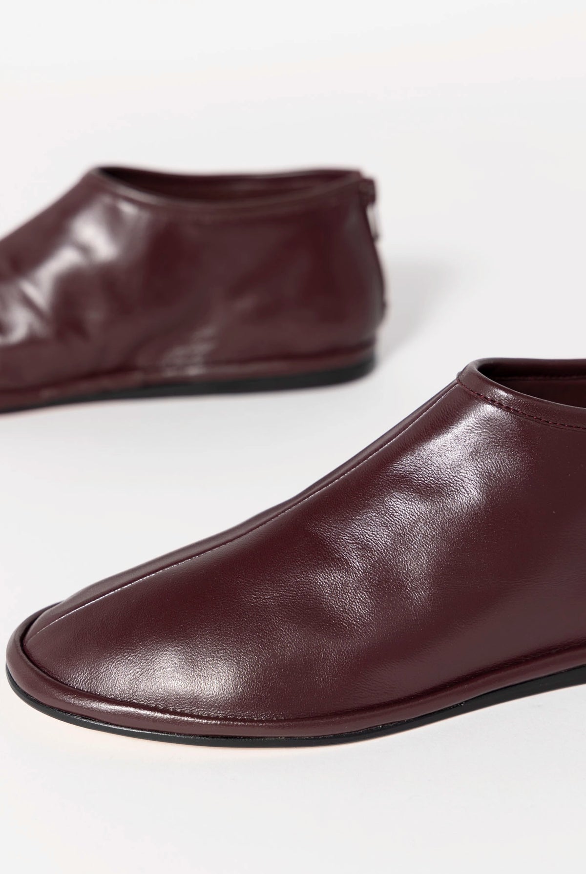 swatch_Bordo Leather l'idea elsa flat shoe