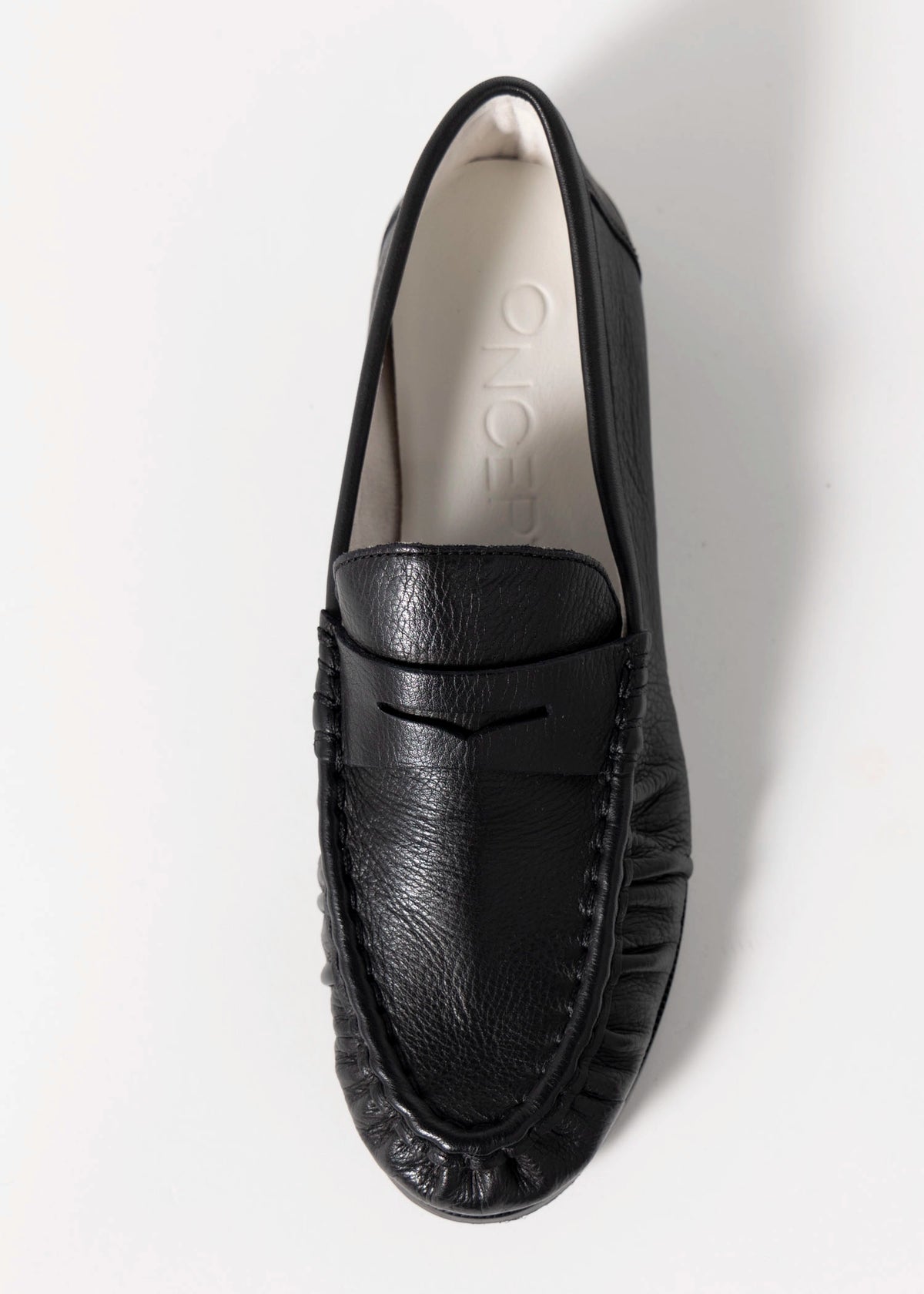 swatch_Black Leather oncept dover penny loafer