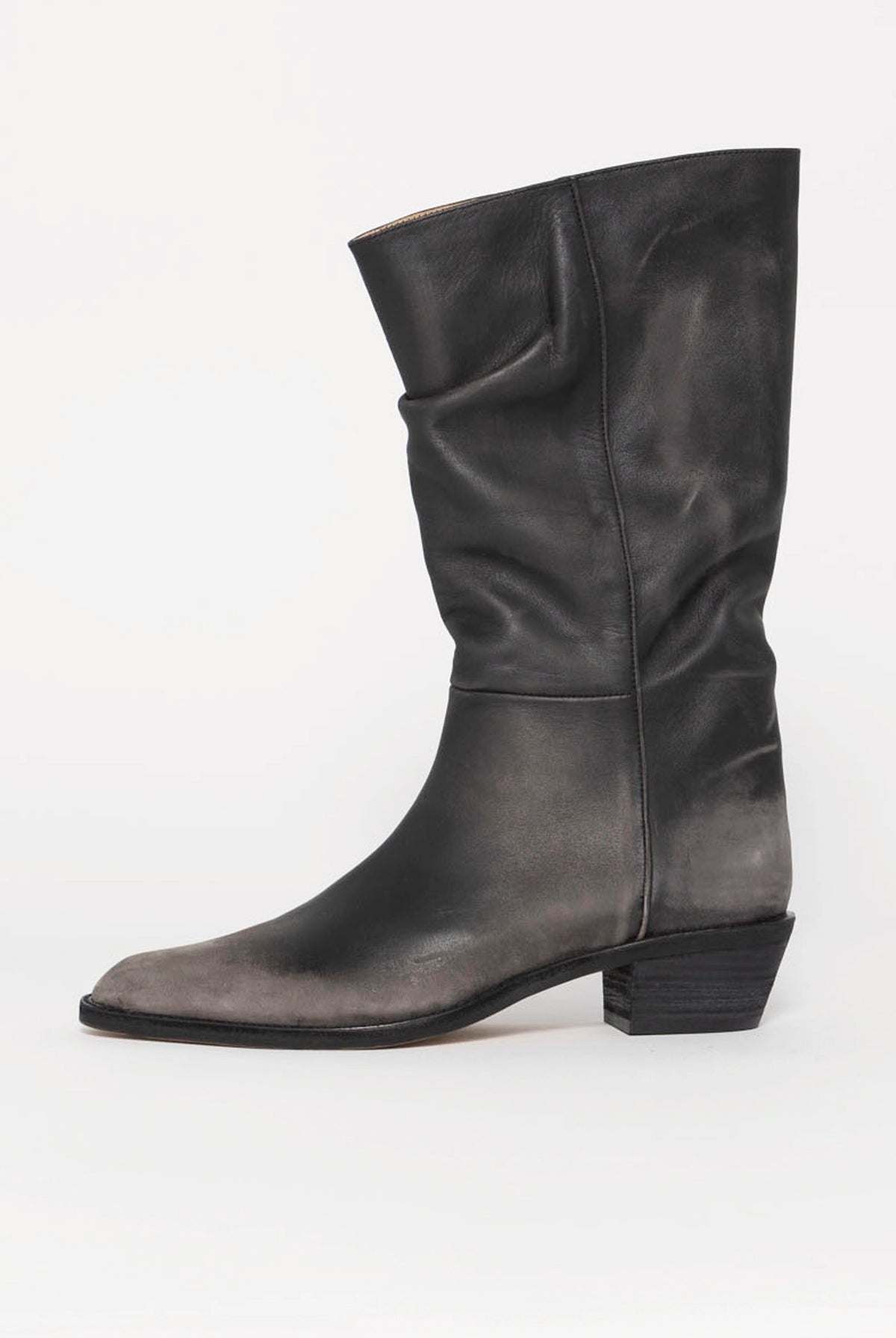 swatch_Black Brush Off silent d kacey distressed western boot