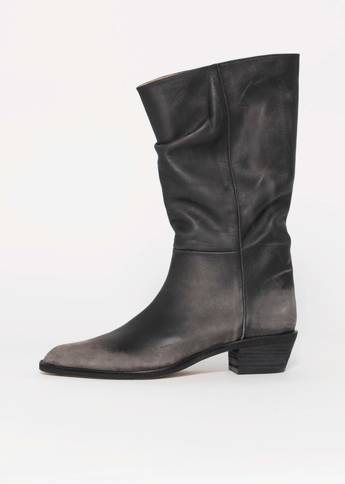 swatch_Black Brush Off silent d kacey distressed western boot