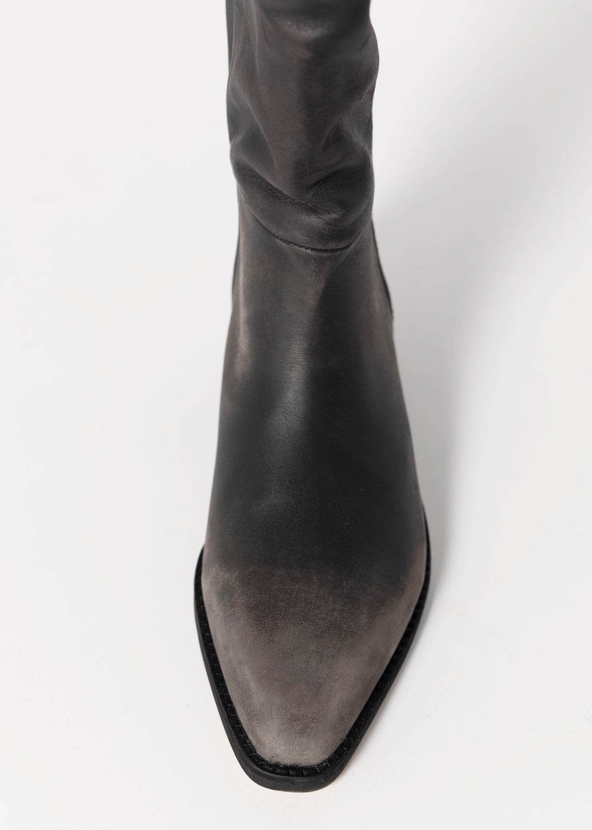 swatch_Black Brush Off silent d kacey distressed western boot