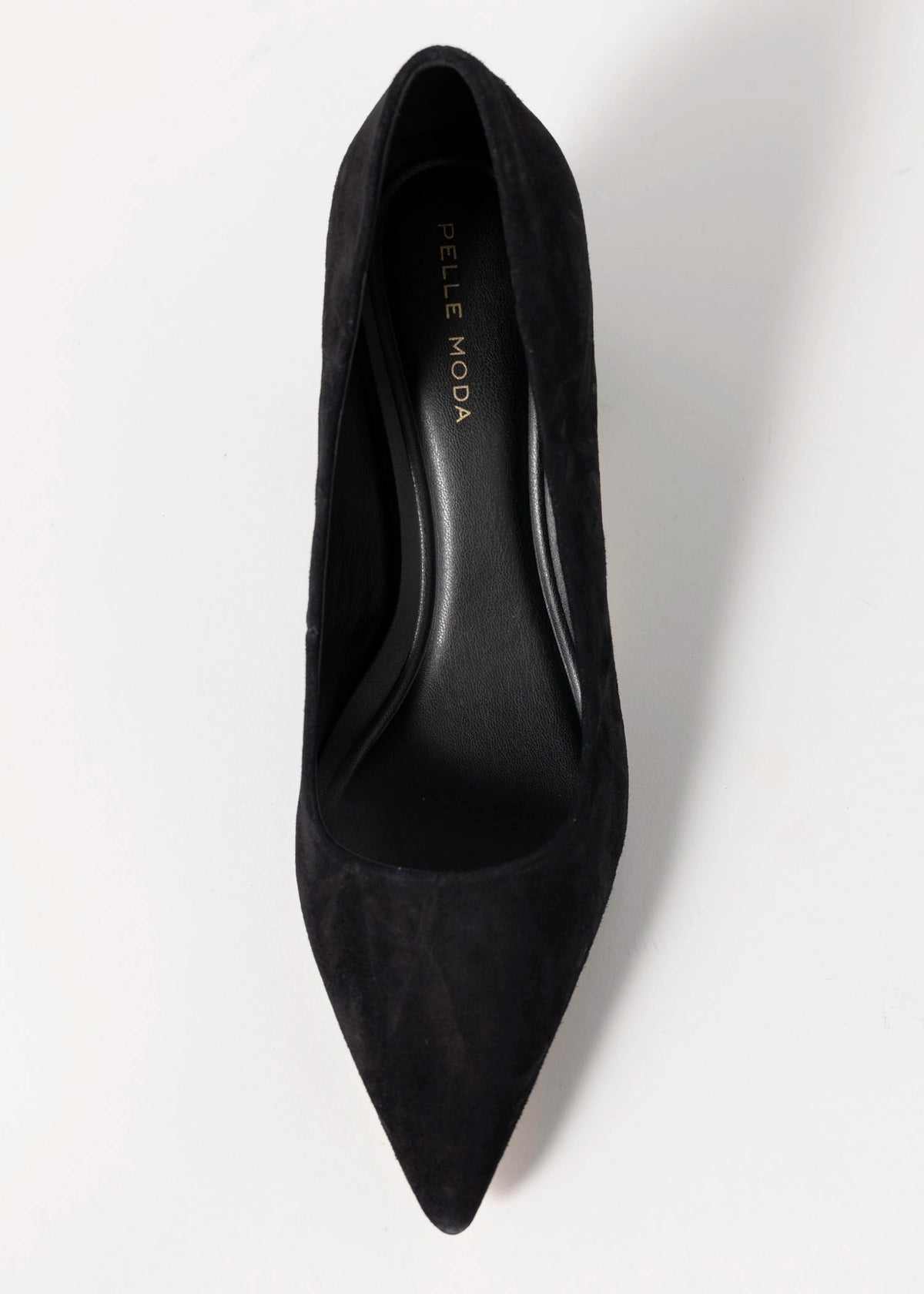 swatch_Black Suede pelle moda inell pump