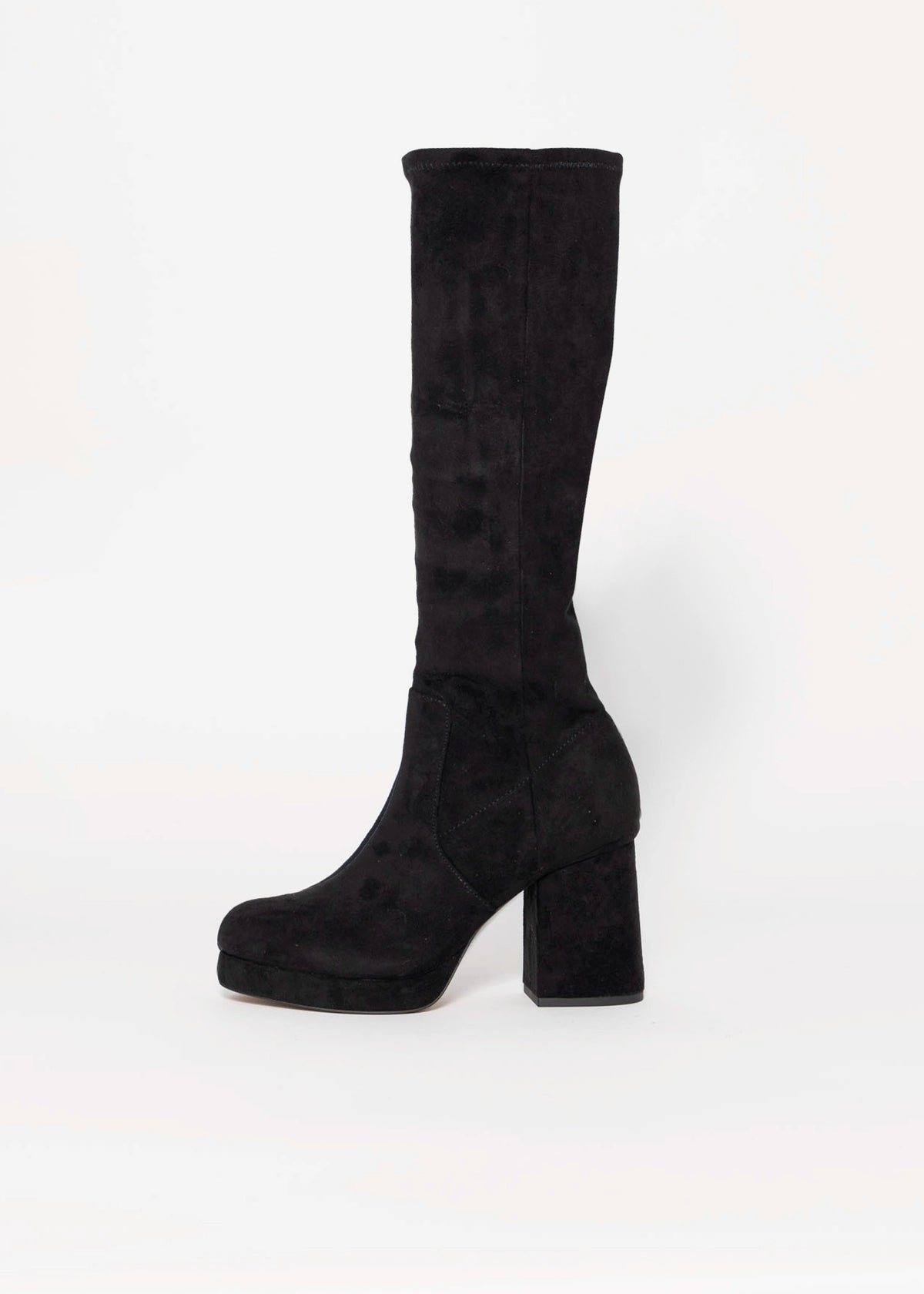 swatch_Black silent d georgia stretch platform boot