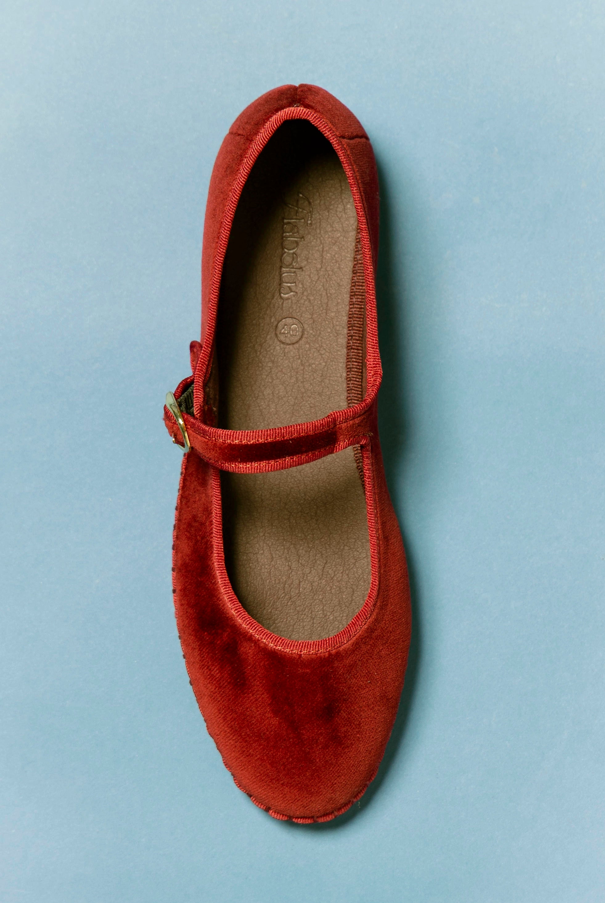 swatch_Wine velvet mary jane flabelus