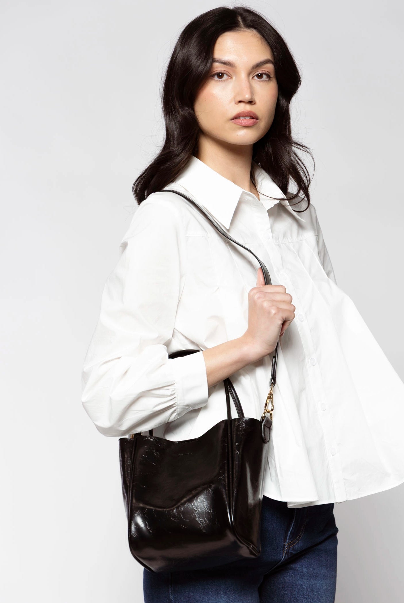 swatch_Black hollace tote handbags