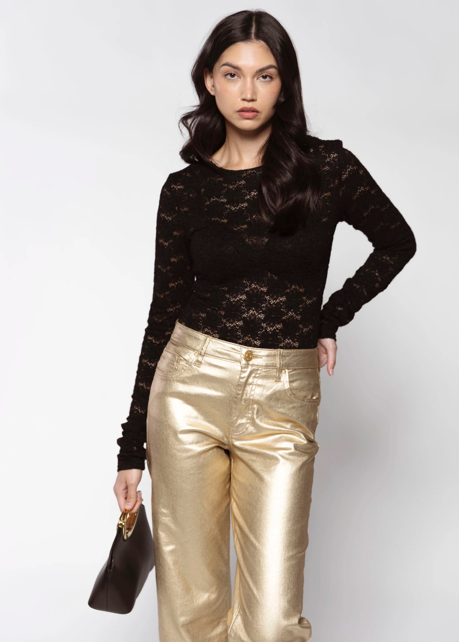 swatch_Gold charlotte metallic jeans
