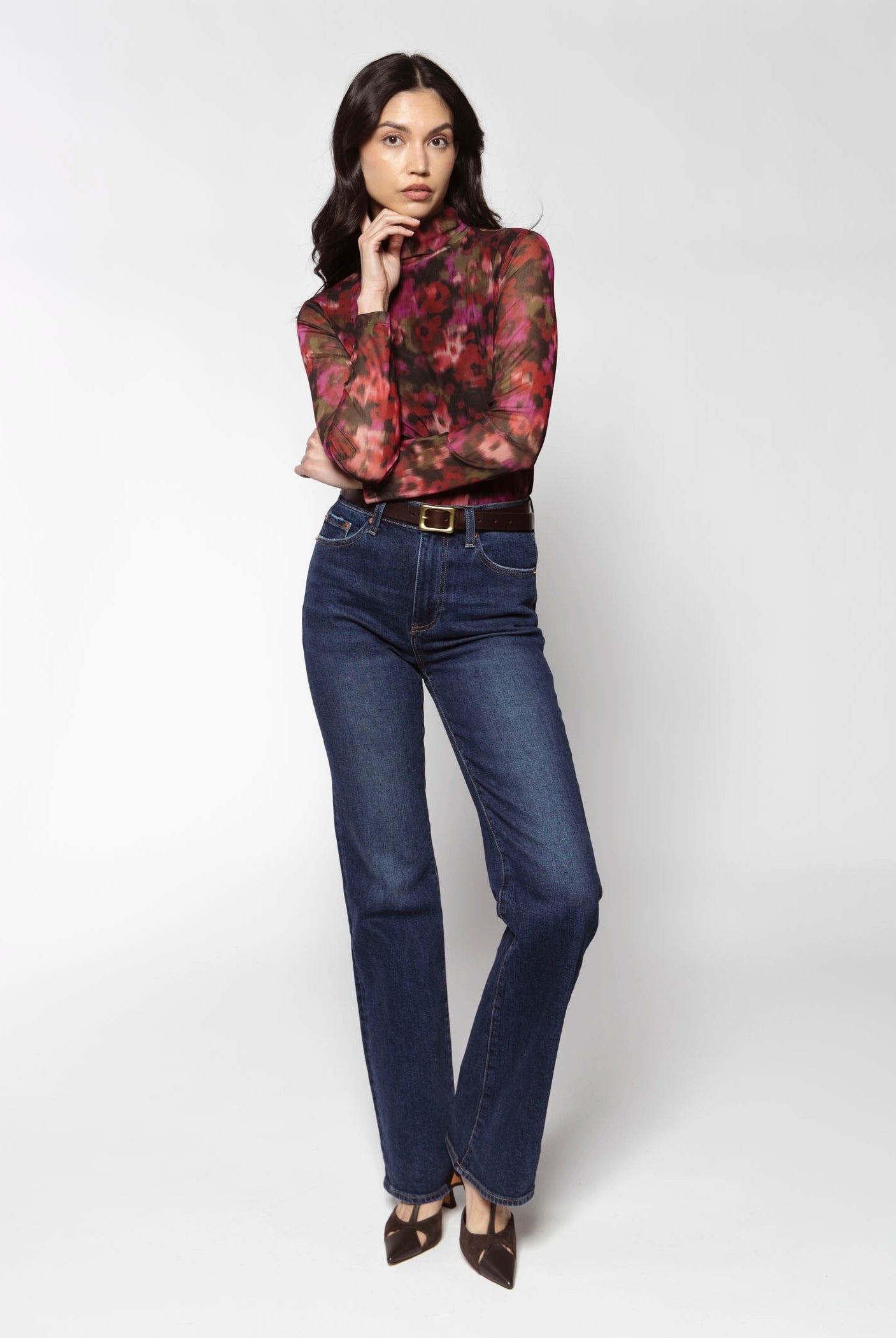 swatch_Dark Denim evie bootcut jeans