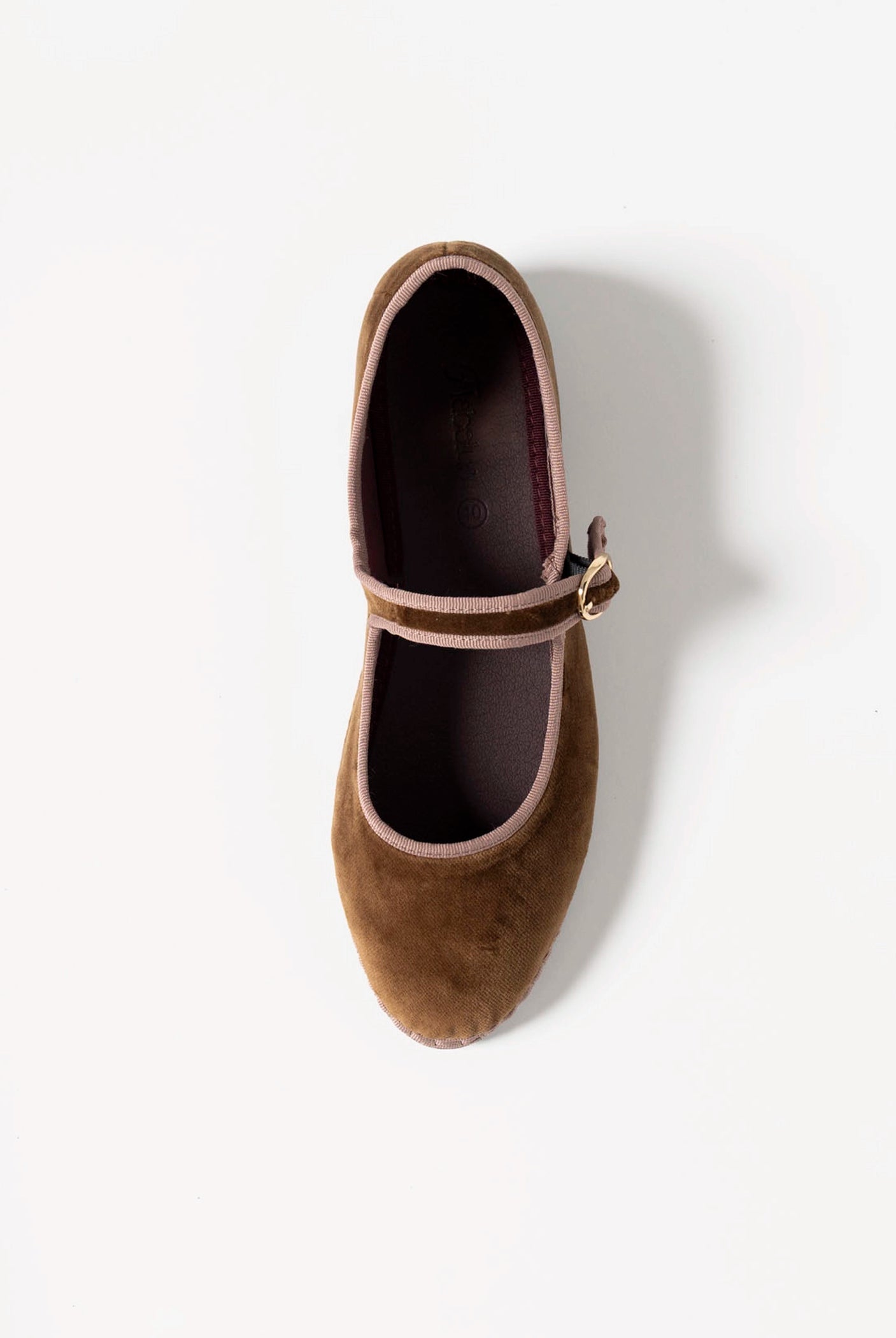 swatch_Brown velvet mary jane flabelus