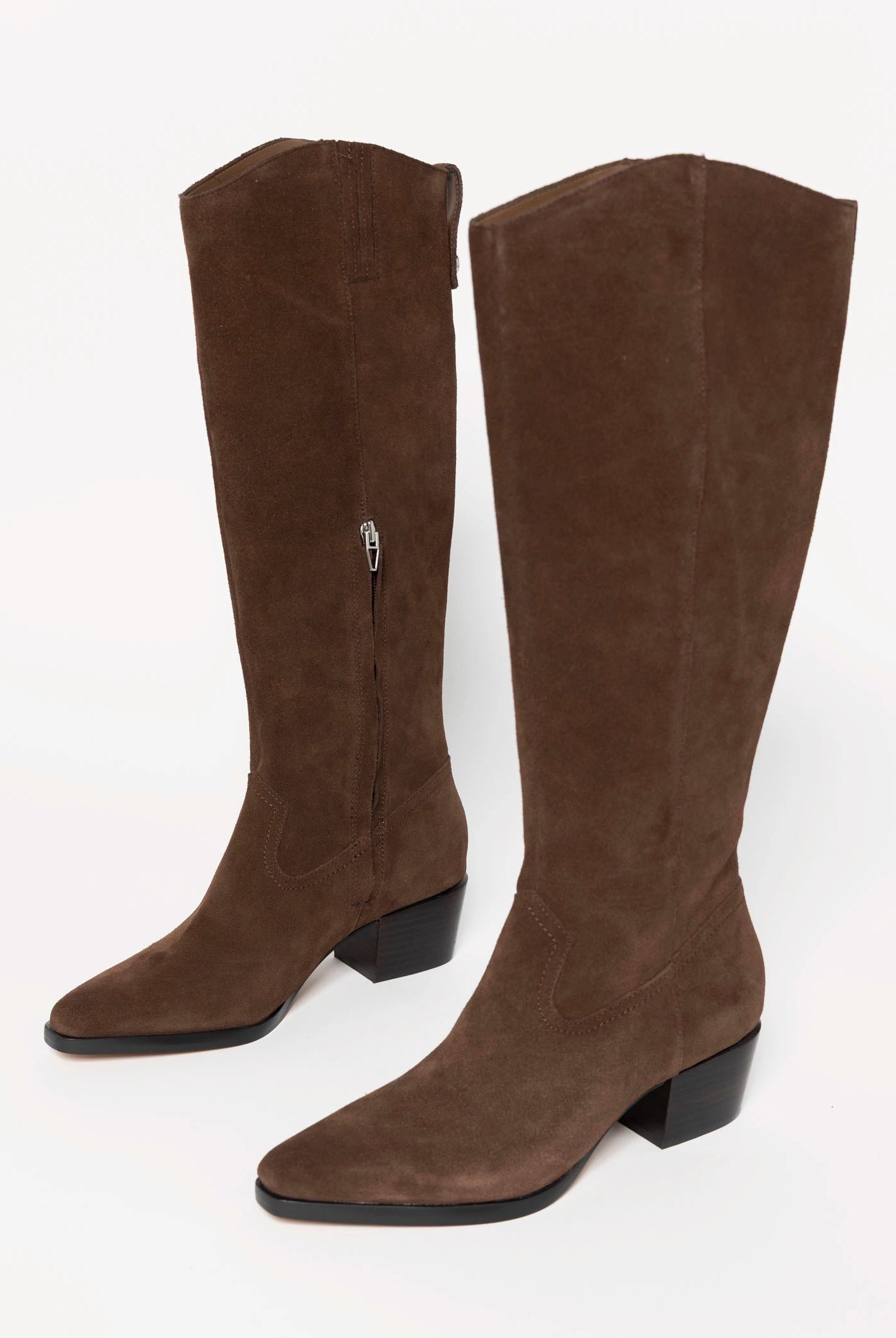 swatch_Dark Brown Suede virona water resistant boot