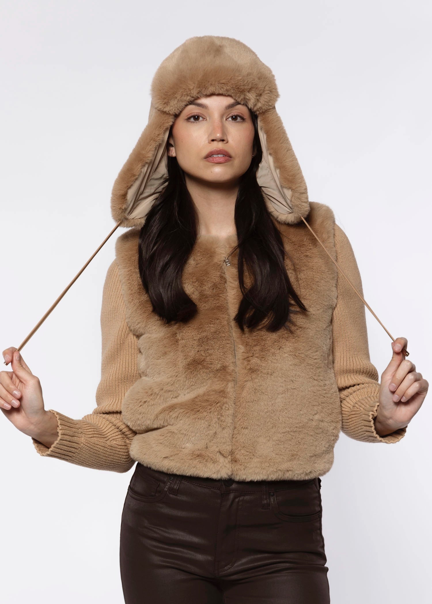 swatch_Mink faux fur sweater