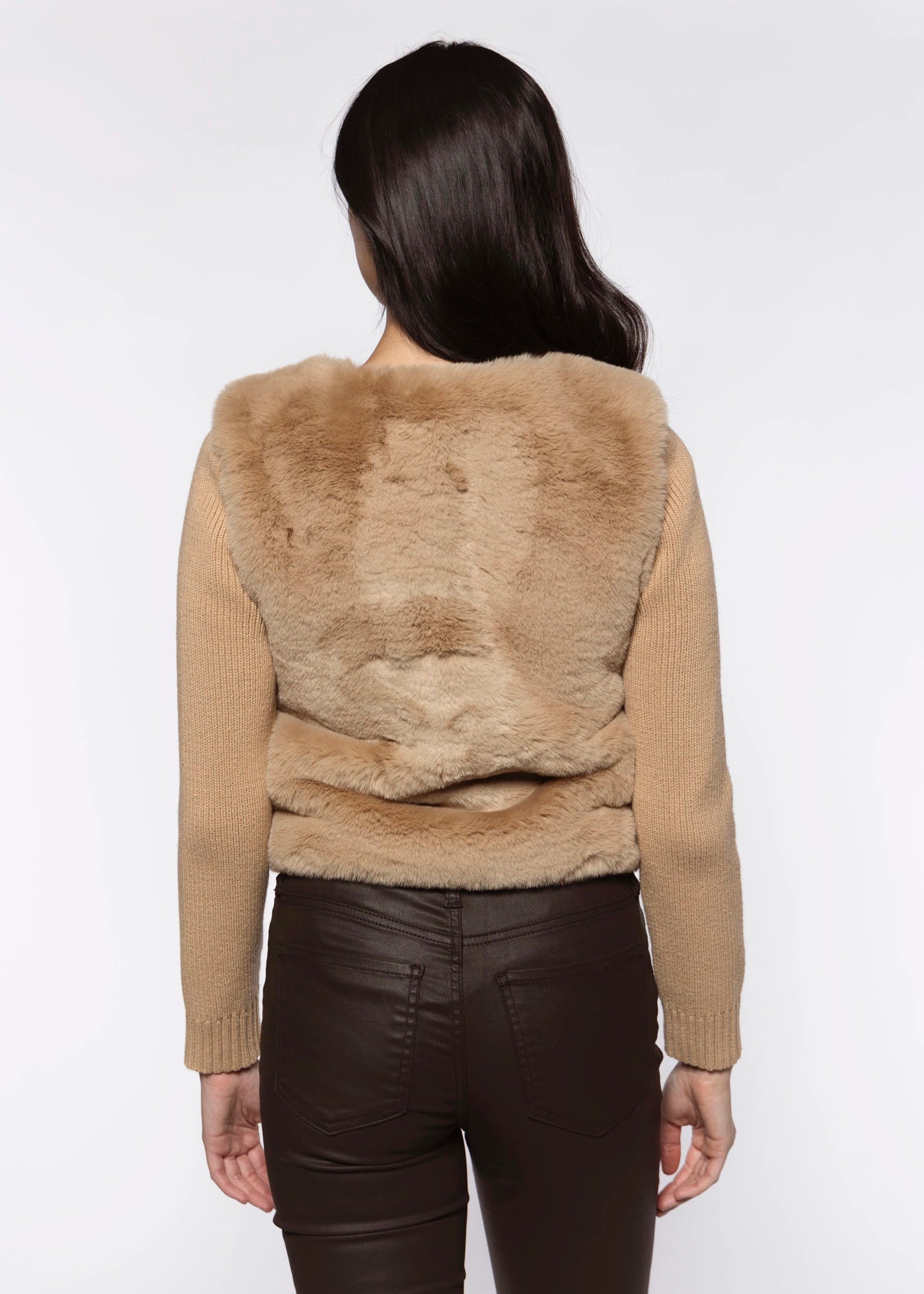 swatch_Mink faux fur sweater
